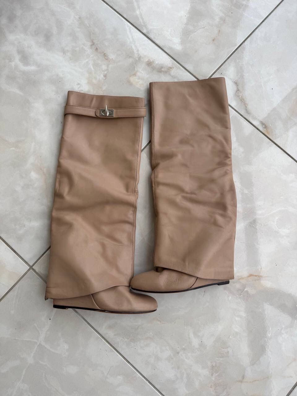 Givenchy Givenchy Shark Leather Boots RRP $2500 Size US 10 / IT 40 - 17 Thumbnail