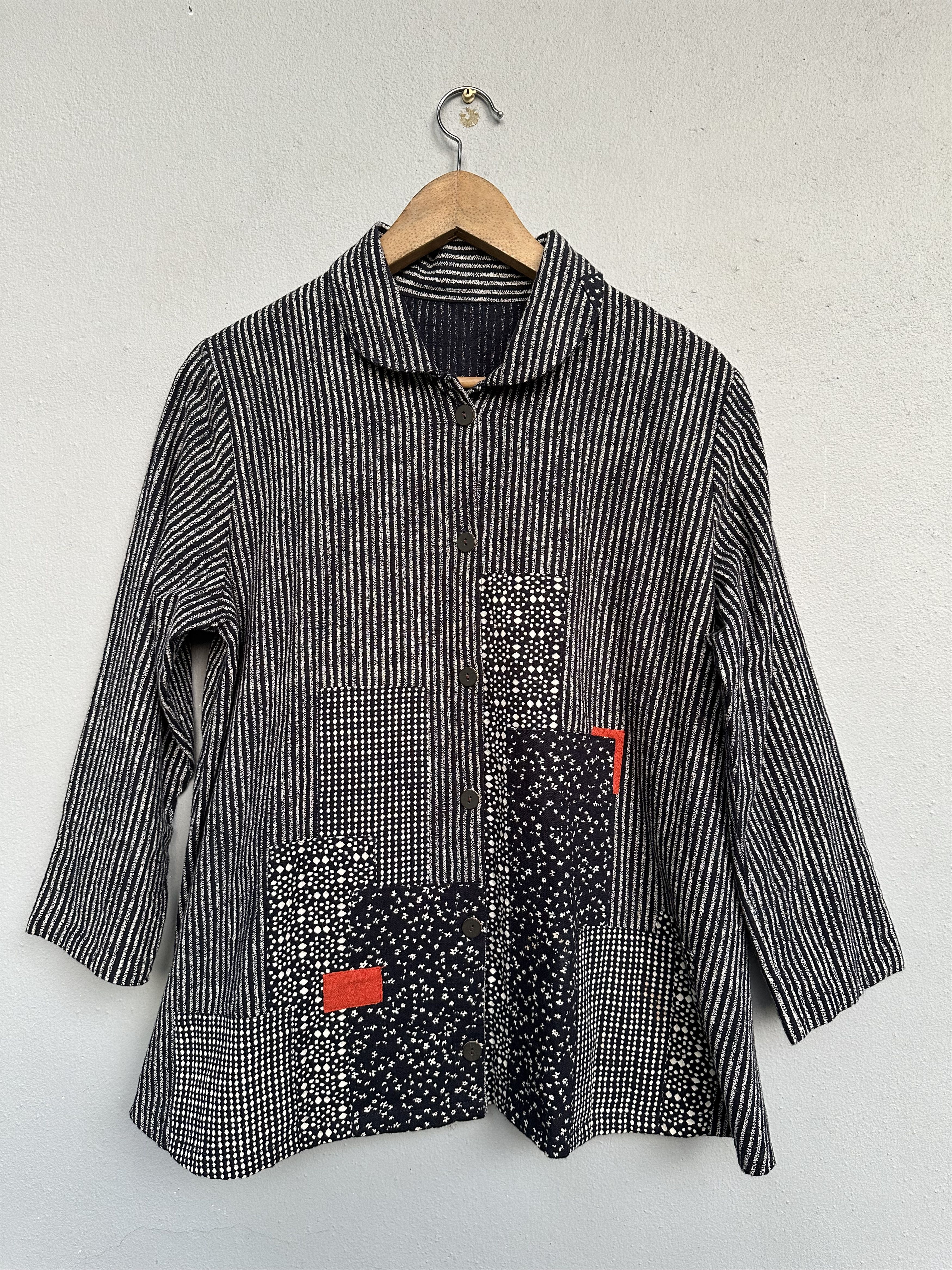 Indigo Vtg Japanese Brand Sashiko Indigo Blue Inspired By Kapital Size M / US 6-8 / IT 42-44 - 3 Thumbnail