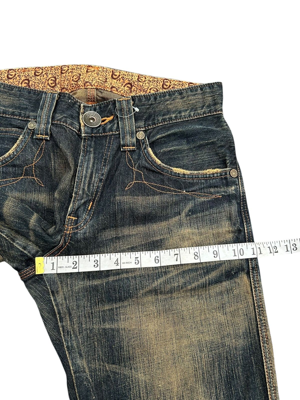Edwin × Japanese Brand × Jean Vintage Edwin BTZ503 Rusty Mudwash Japanese Denim Jeans Size US 30 / EU 46 - 15 Thumbnail