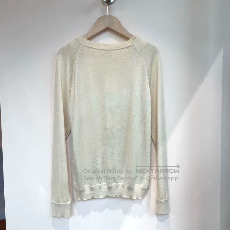 Hermes Hermes Chain print goat hair and silk blended knitted long Size XXS / US 00 / IT 34 - 2 Thumbnail