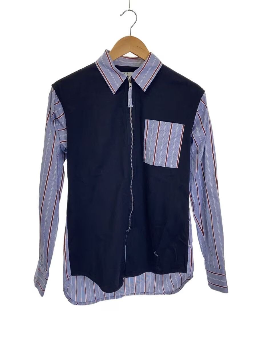 Vivienne Westwood Reconstructed Striped Zip Shirt Size US S / EU 44-46 / 1 - 1 Thumbnail