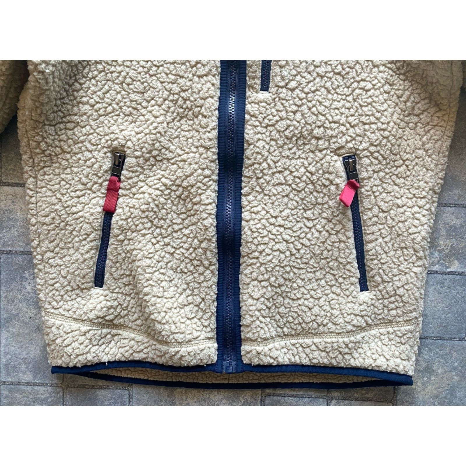 Patagonia Patagonia Jacket Fleece Full Zip Womens XS Beige Oatmeal White STY22801FA19 Size XS / US 0-2 / IT 36-38 - 6 Thumbnail
