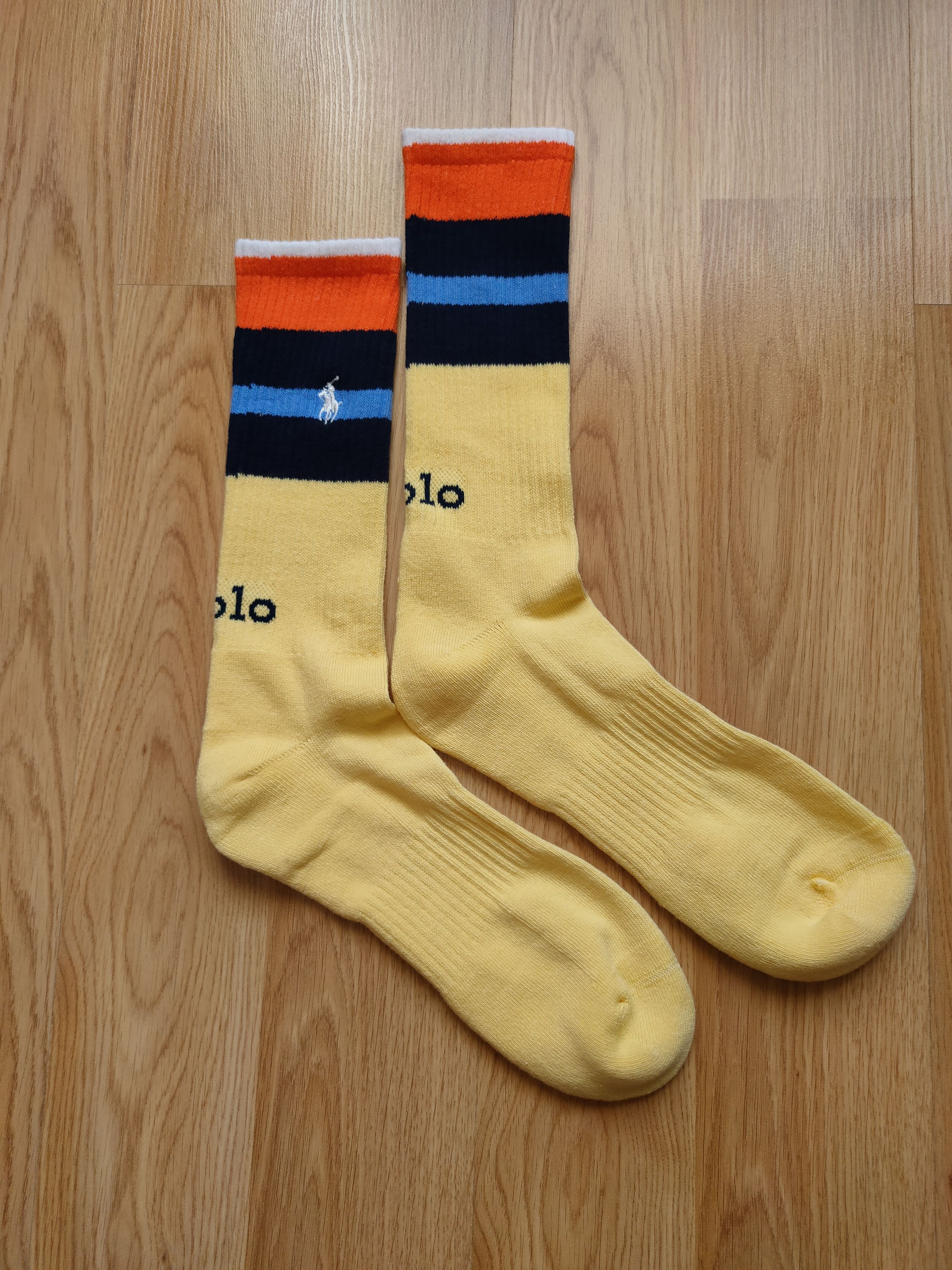 Polo Ralph Lauren Polo Ralph Lauren socks 44-46 high socks Polo RL Size 44 - 2 Thumbnail