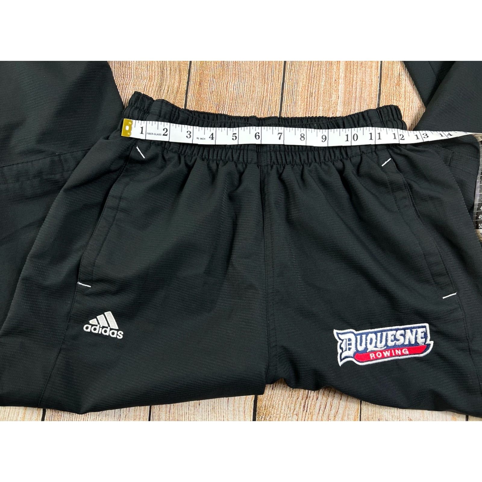 Adidas adidas Track Pants Men Black Size S Athletic 30 in Inseam University Rowing Gym & Training Cross Training Size US 29 - 6 Thumbnail