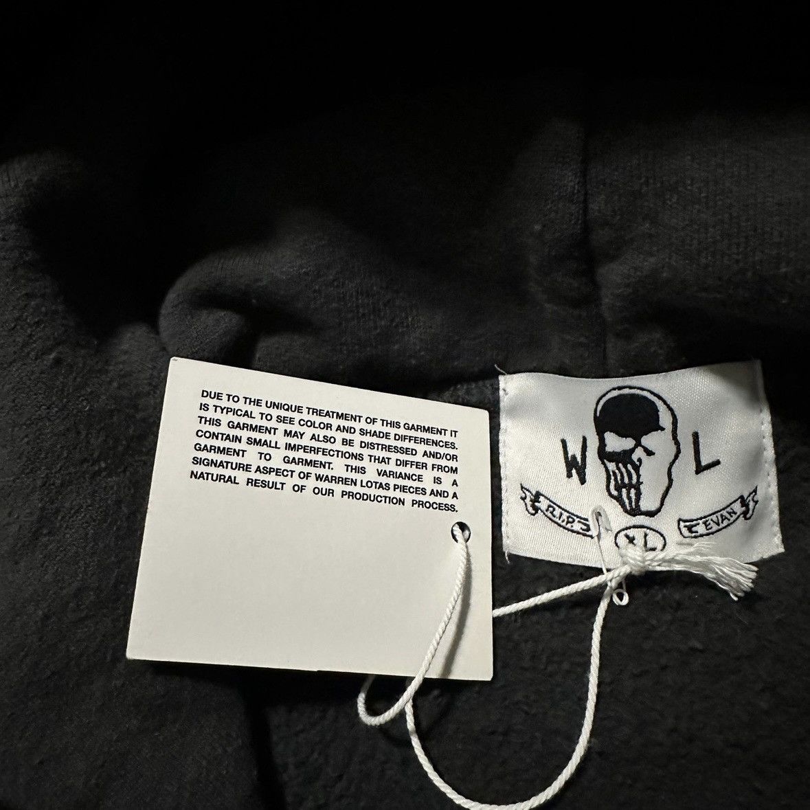 Warren Lotas Warren Lotas The Protector Black Stonewash Hoodie Size US XL / EU 56 / 4 - 7 Thumbnail