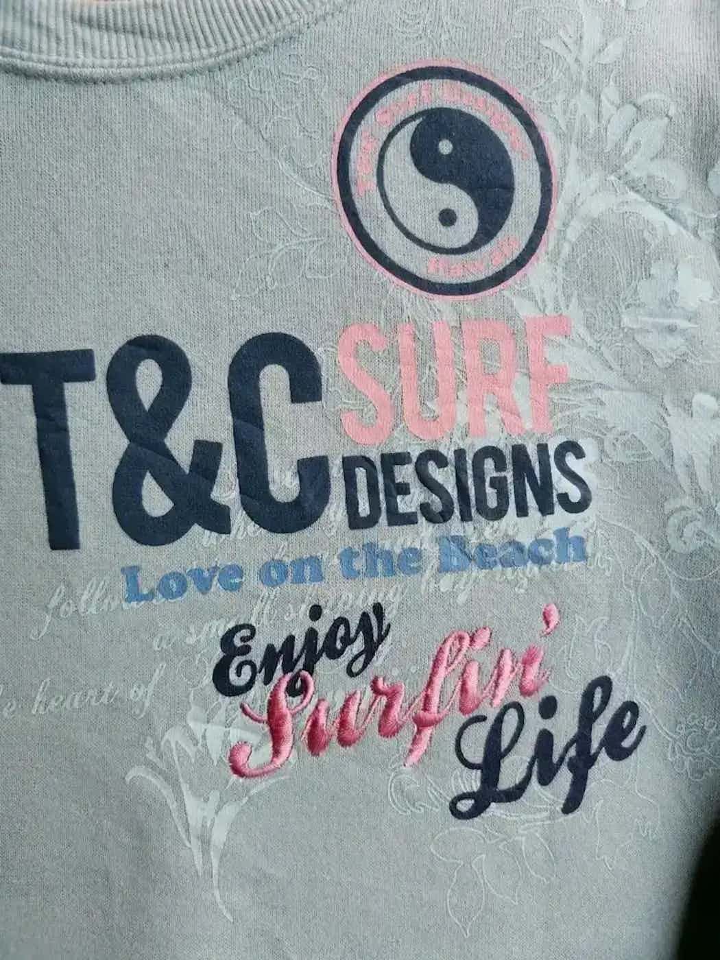 Other Vintage T&C Surf Design Hawaii Sweatshirt Size US S / EU 44-46 / 1 - 2 Thumbnail