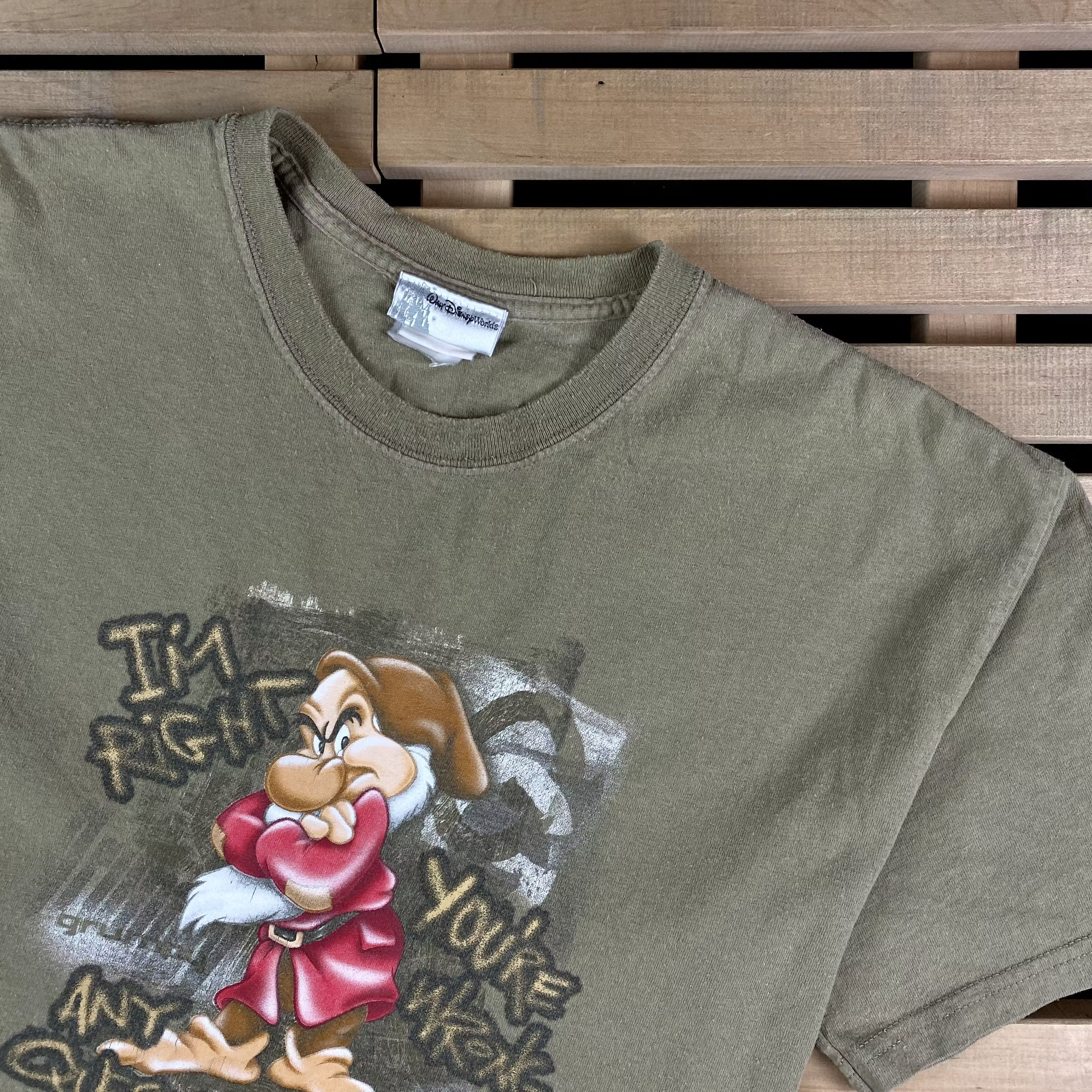 Disney Mens Vintage T Shirt Disney Size L Size US XL / EU 56 / 4 - 2 Thumbnail