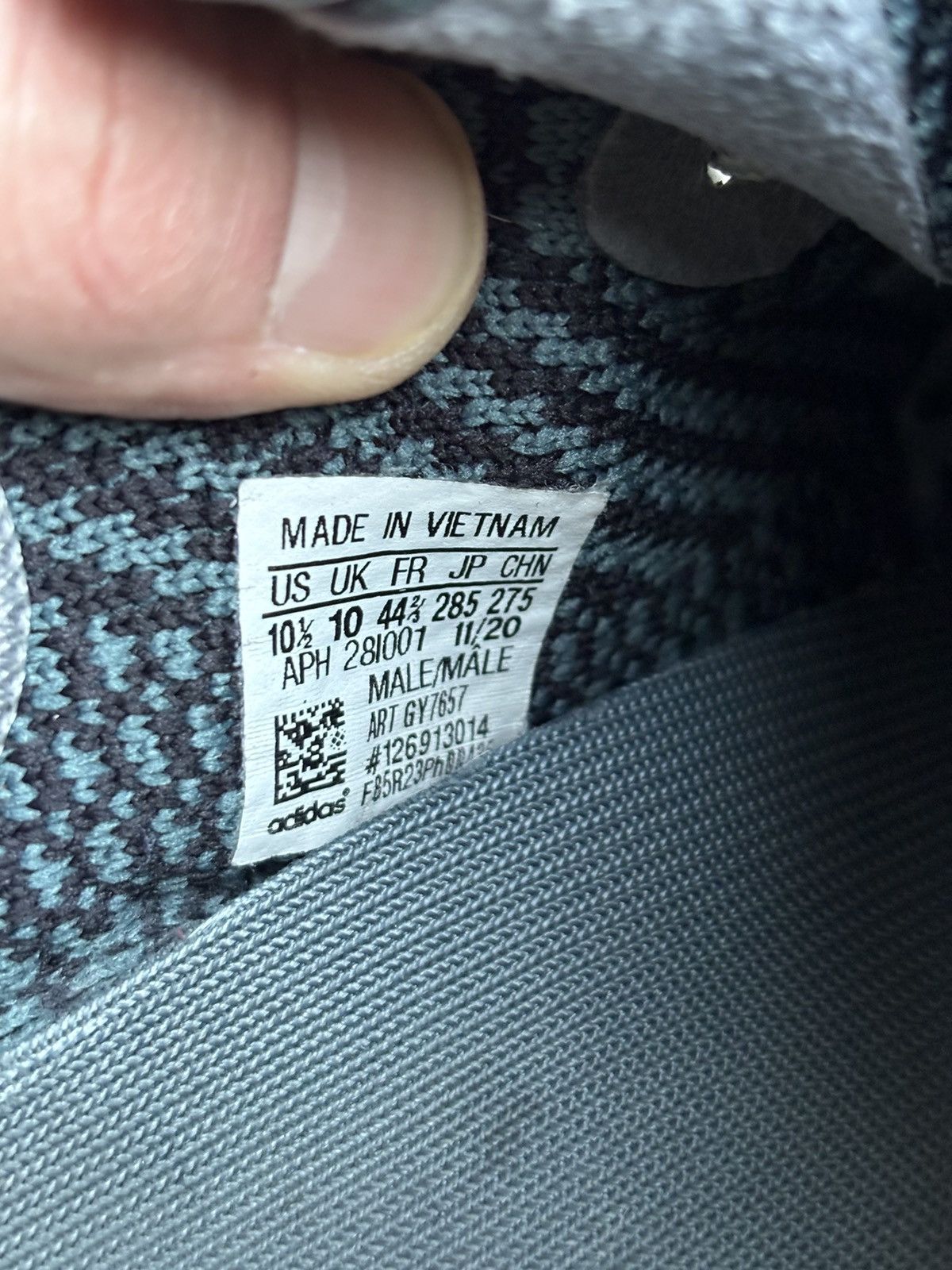 Adidas × Yeezy Box + ADIDAS Yeezy Boost 350 V2 “Ash Blue” Sneakers Shoes 11 Size US 11 / EU 44 - 8 Thumbnail