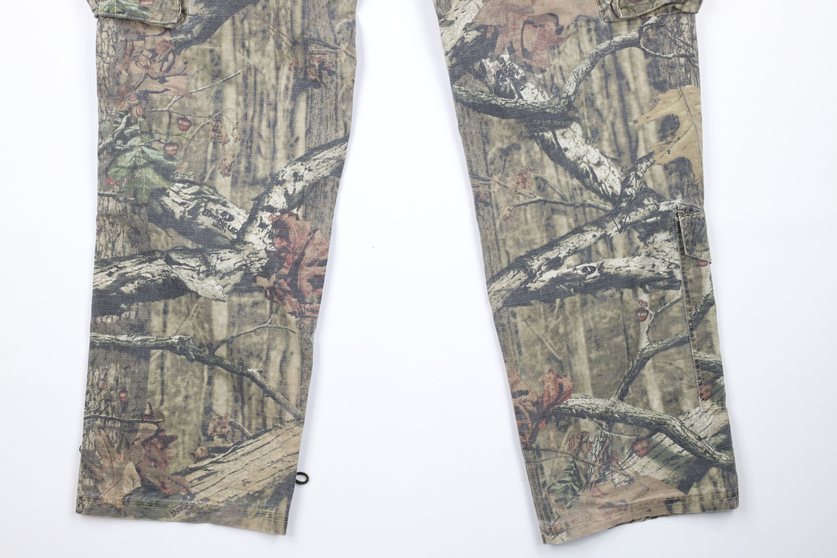 Vintage Vintage Streetwear Camouflage Leg Double Knee Cargo Pants Size US 38 / EU 54 - 10 Thumbnail