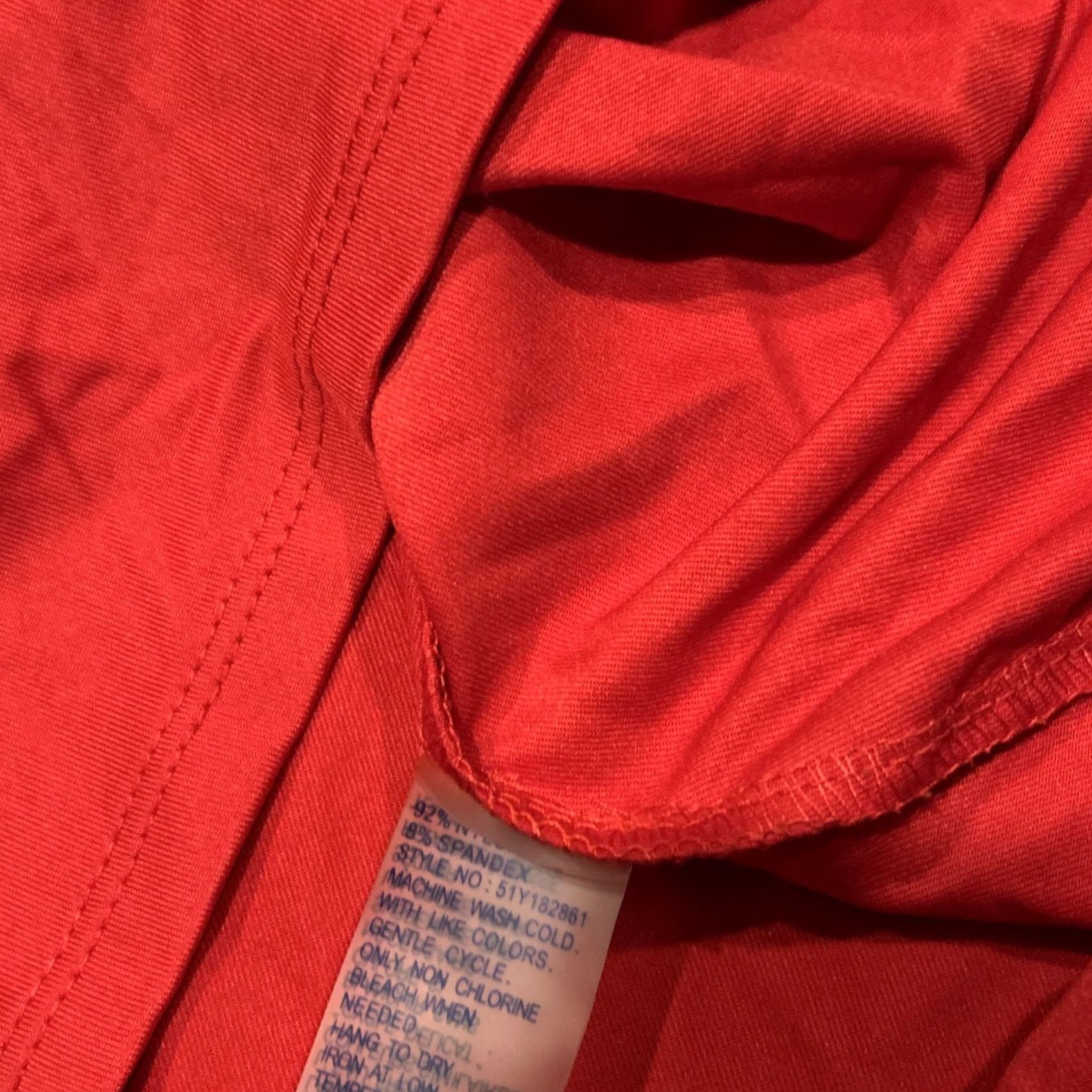 Vintage Peter Nygard Tank Top Sleeveless Shirt Red Nylon Blend Medium M Size M / US 6-8 / IT 42-44 - 3 Thumbnail