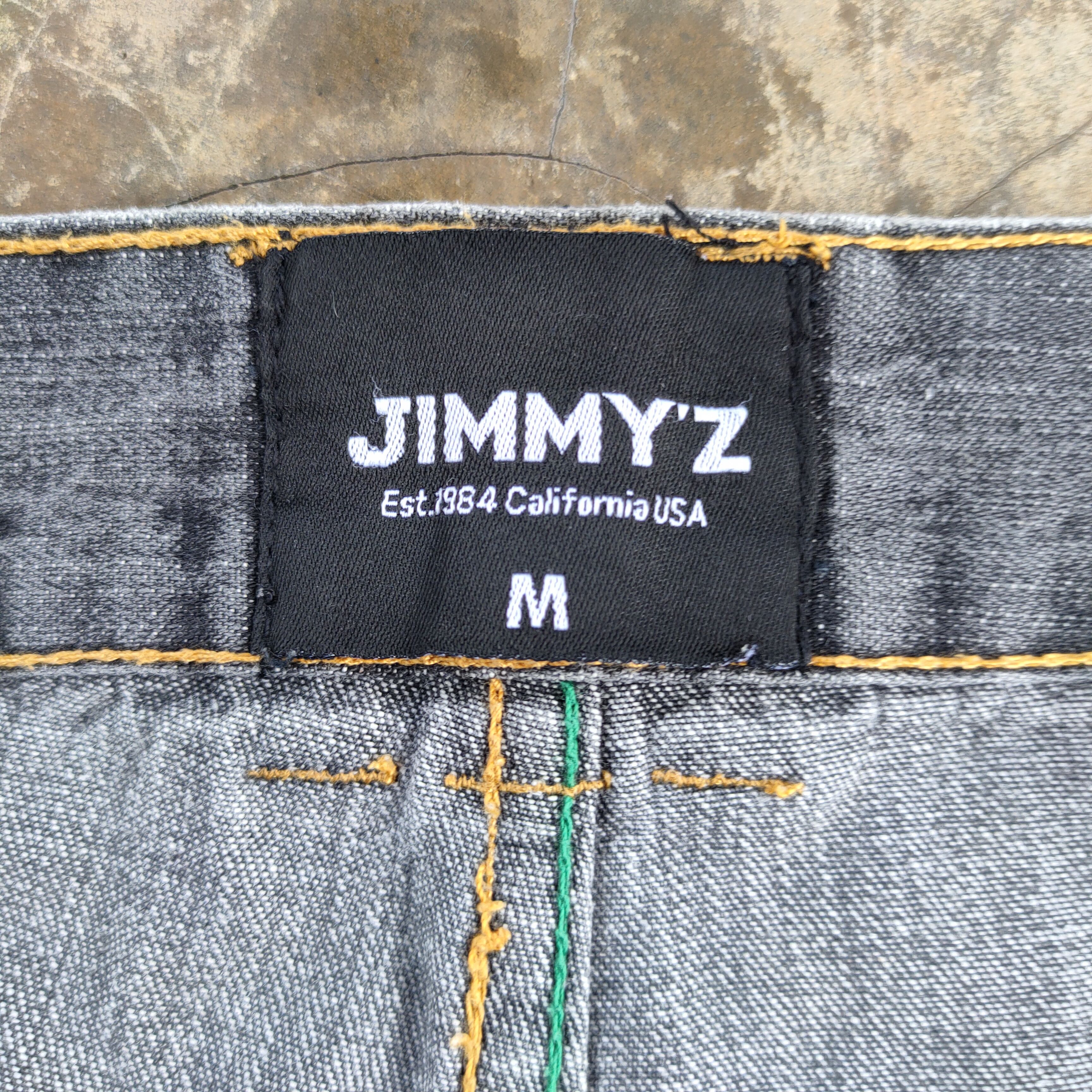 Jimmy Taverniti W32 VINTAGE JIMMY'Z FADED BLACK JEANS DENIM PANTS Size US 32 / EU 48 - 13 Thumbnail