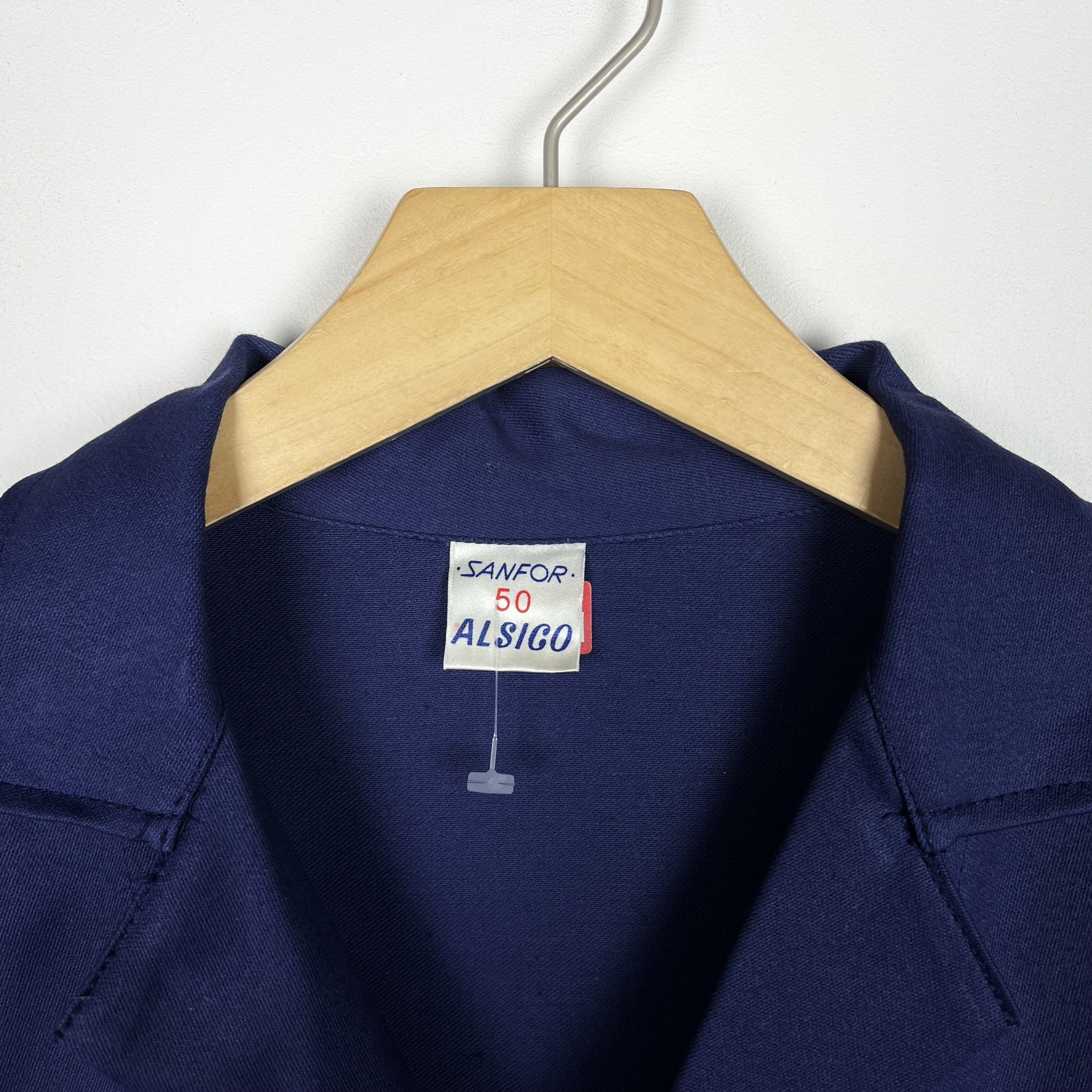 Le Laboureur Vintage Sanfor 3-Pocket French Work Jacket 80’s Size US M / EU 48-50 / 2 - 9 Thumbnail