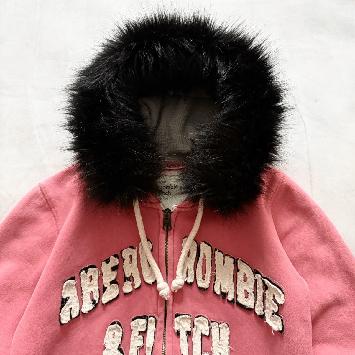 If Six Was Nine Abercrombie LGB If Six Was Nine Style Faux Fur Zip Jacket Size L / US 10 / IT 46 - 4 Thumbnail