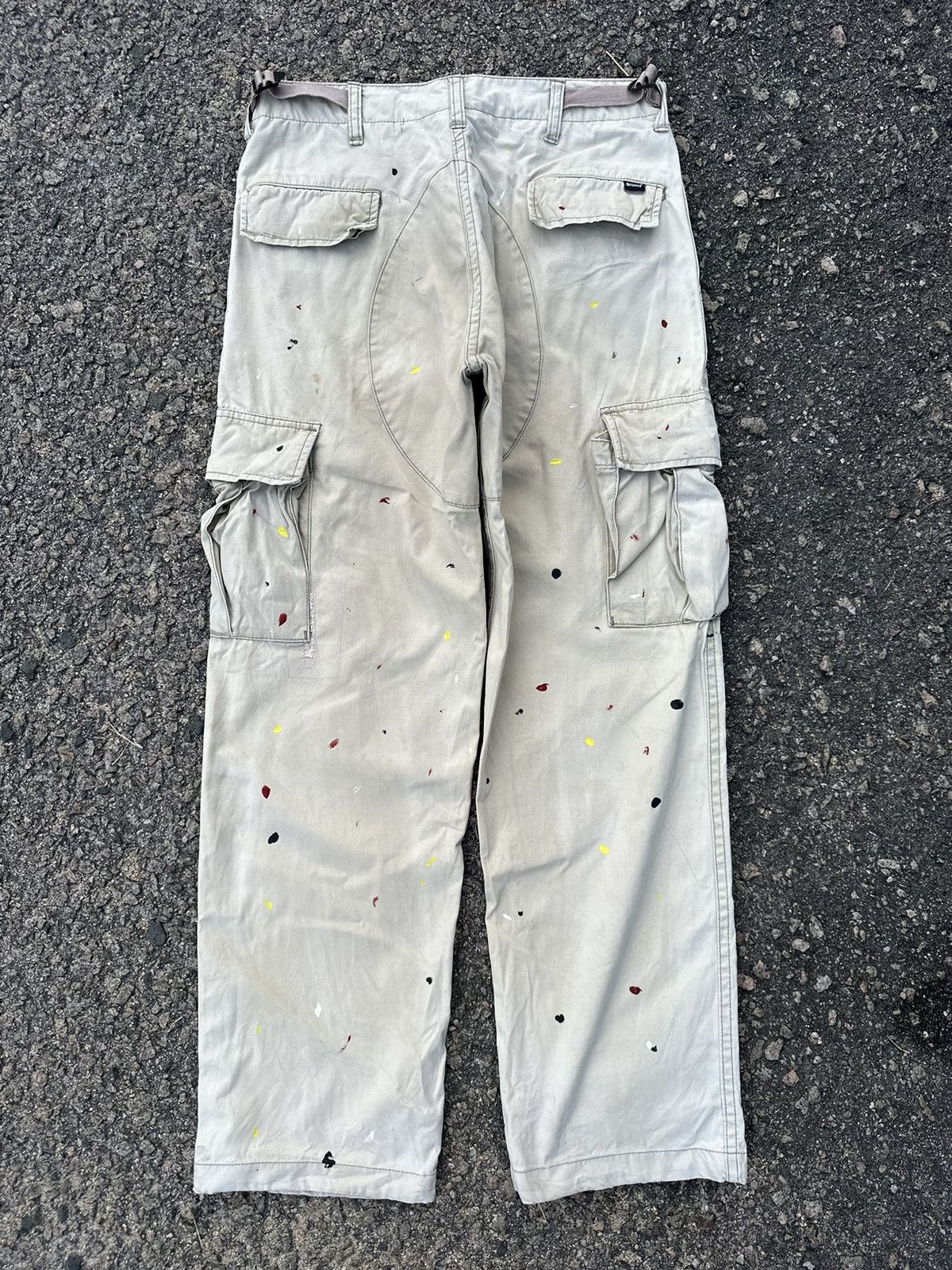 Stussy 💥JUST DROPPED💥 CARGO PANT STUSSY MULTIPOCKET PAINTED STYLE Size US 29 - 2 Thumbnail
