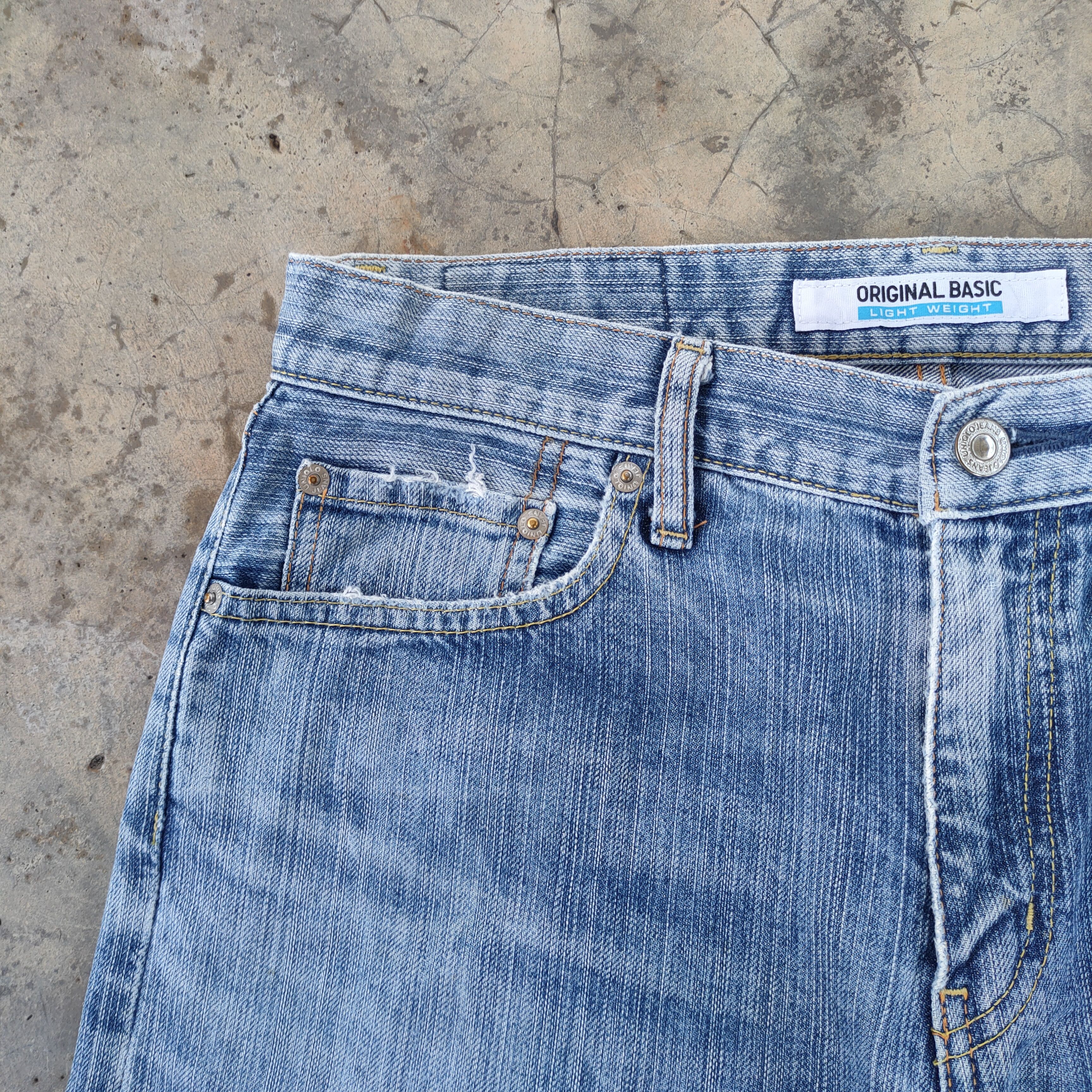 Japanese Brand VINTAGE JAPANESE FADED DISTRESSED JEANS DENIM PANTS Size US 32 / EU 48 - 6 Thumbnail