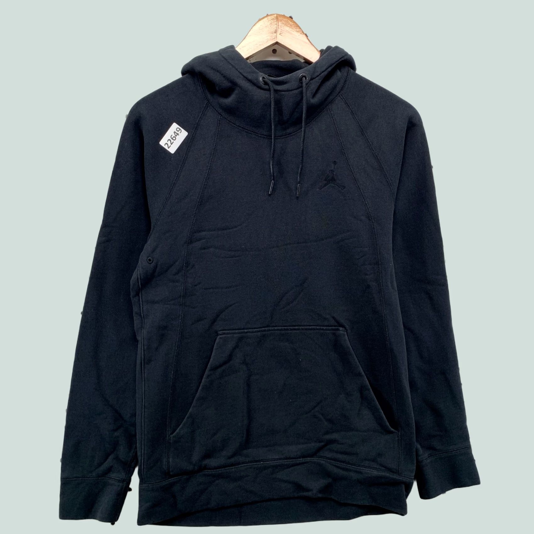 Jordan Brand VINTAGE Jordan Hooded Sweatshirt Mens Small Tonal Jumpman 18x27 Hoodie Pullover Size US S / EU 44-46 / 1 - 1 Thumbnail
