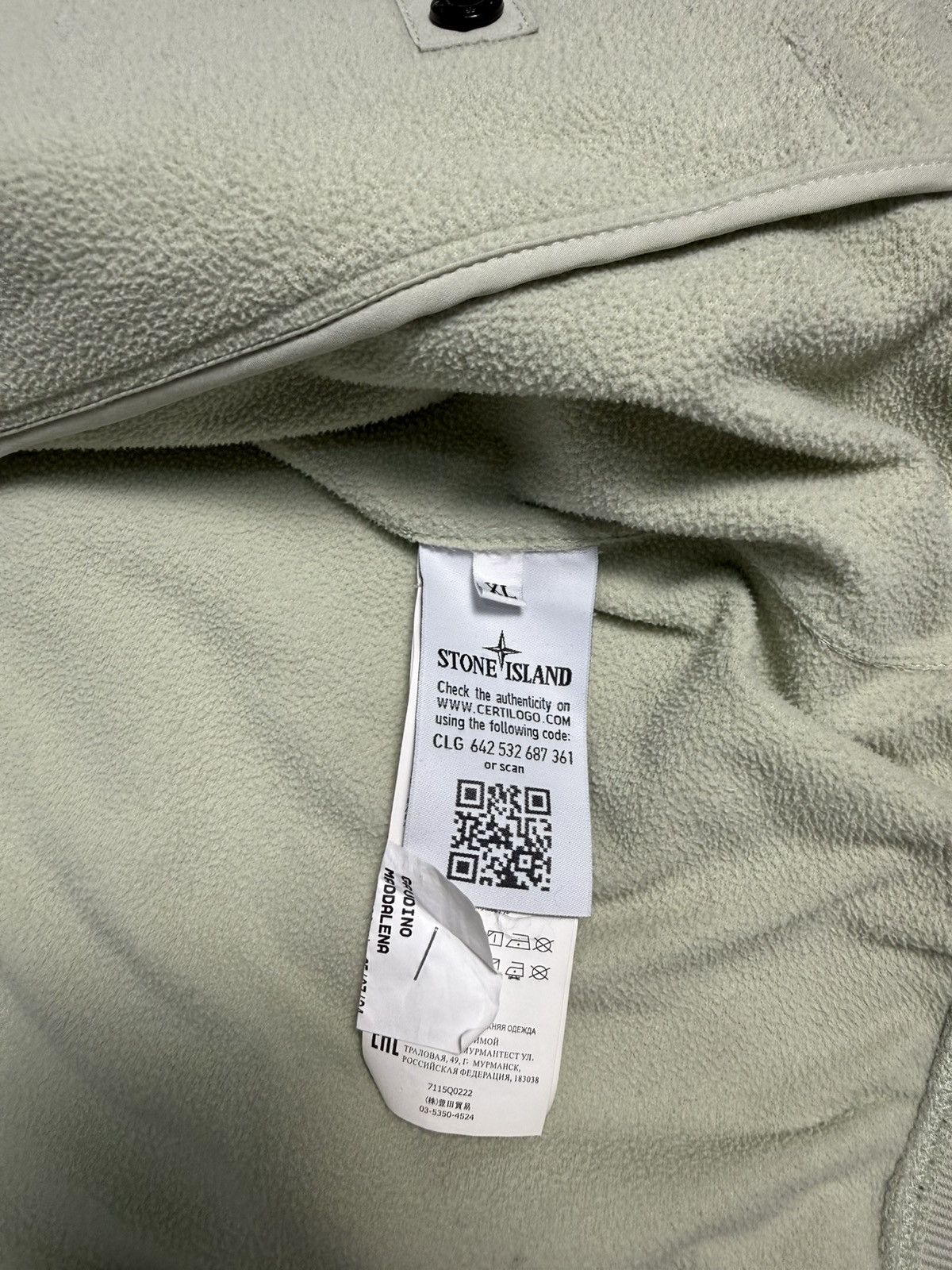 Stone Island Stone Island Soft Shell - R Size US XL / EU 56 / 4 - 7 Thumbnail
