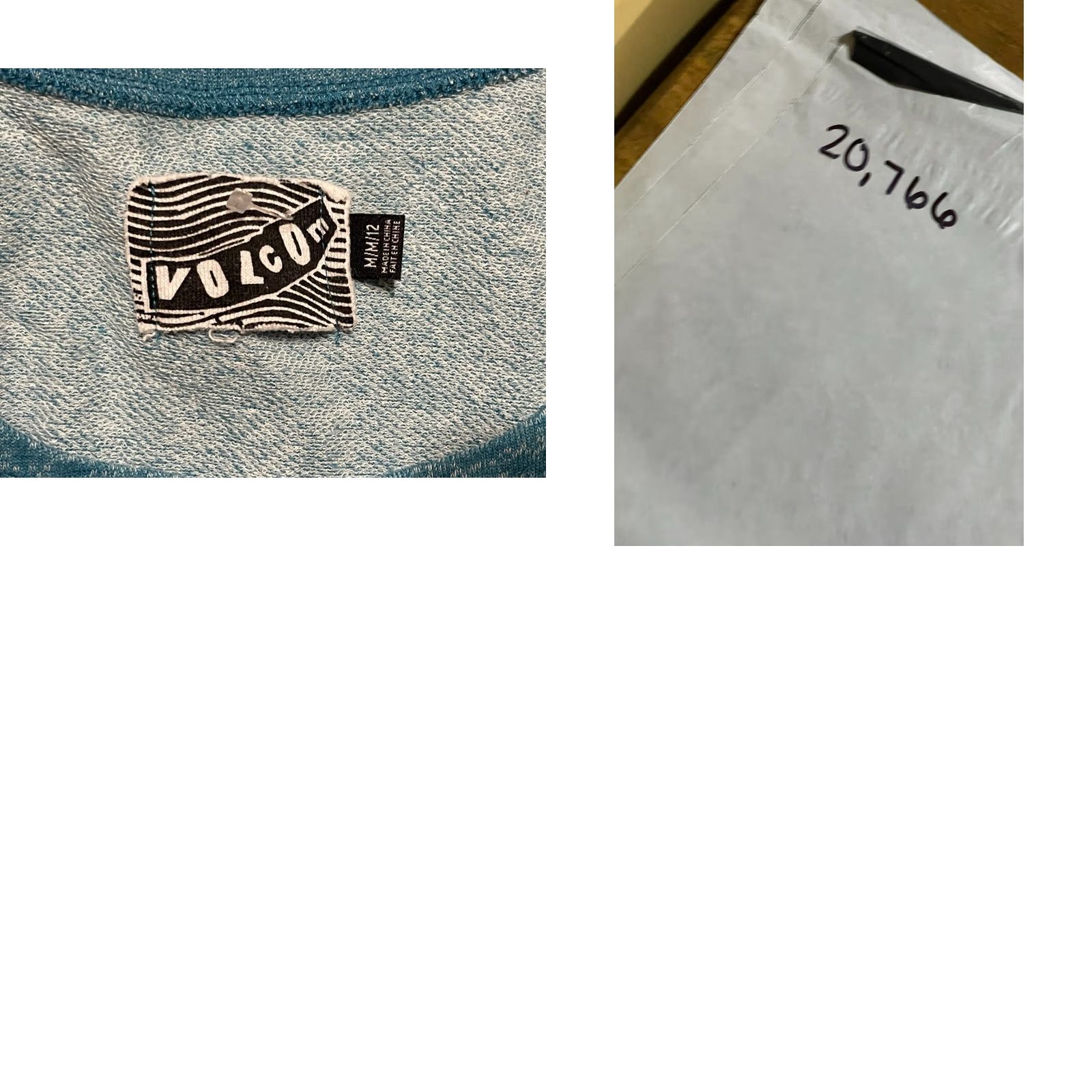 Volcom Volcom Shirt Women's Size Medium Blue Long Sleeve Size M / US 6-8 / IT 42-44 - 8 Thumbnail