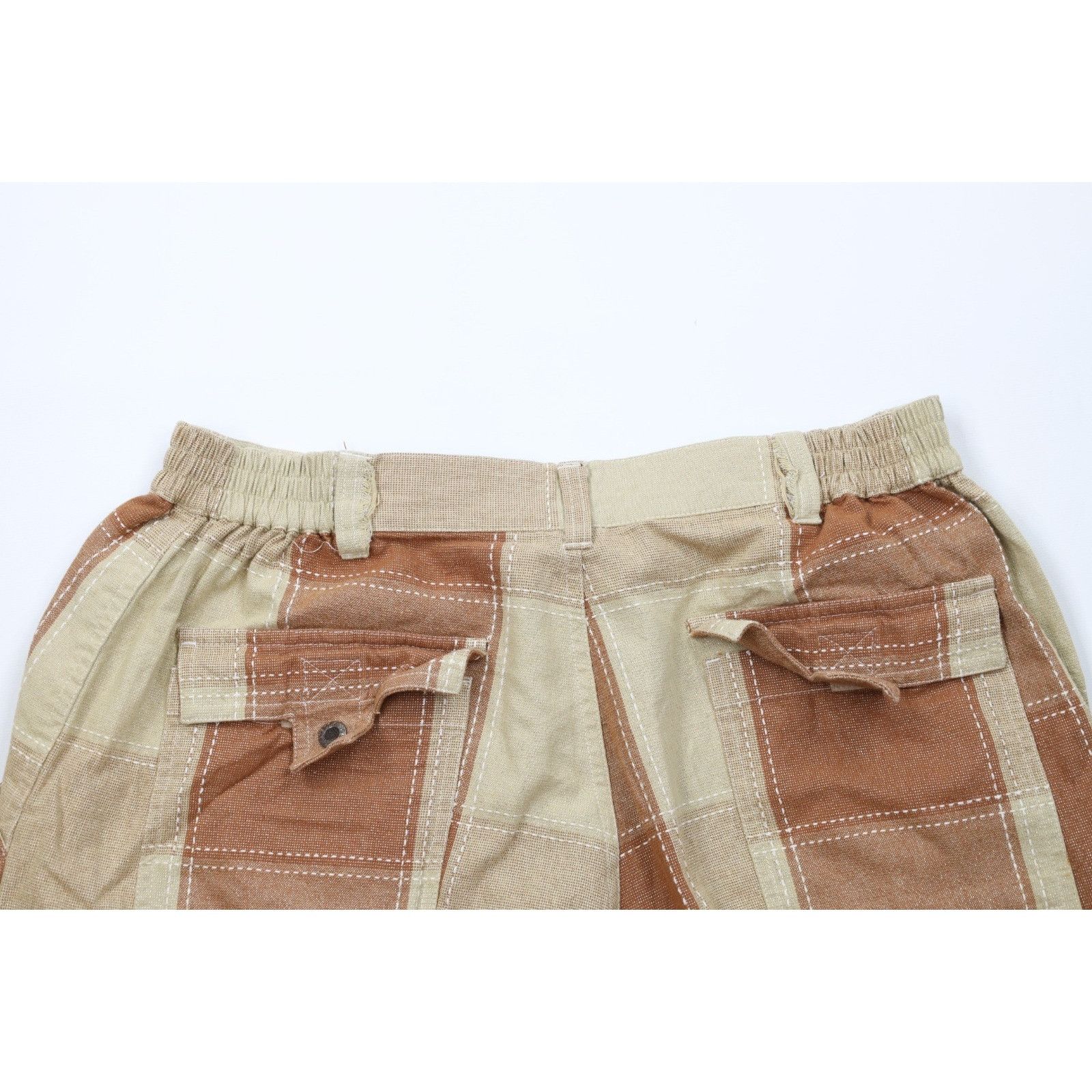 Vintage Vintage 90s Streetwear Checkered Plaid 2 Piece Shorts Suit Size US XL / EU 56 / 4 - 20 Thumbnail