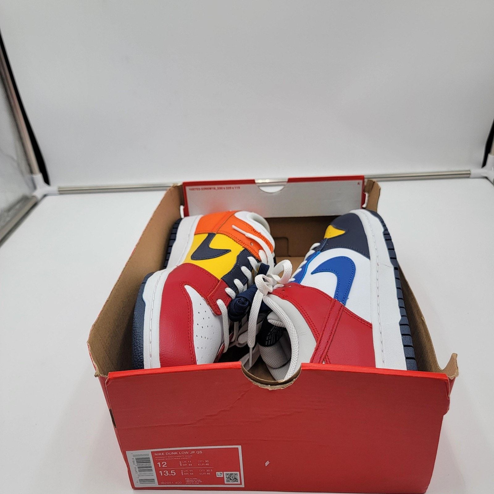 Nike Nike Dunk Low Japan QS 'What The' 2024 Mens Sz 12 IB2051-400 Size US 12 / EU 45 - 9 Thumbnail