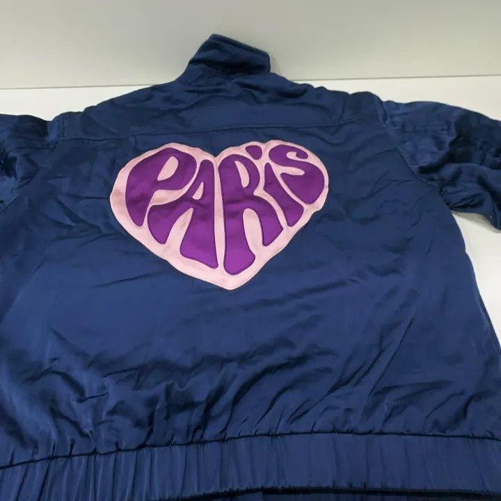 Kenzo KENZO Blue Long Sleeve Heart Zip Jacket -2507 Size S / US 4 / IT 40 - 9 Thumbnail