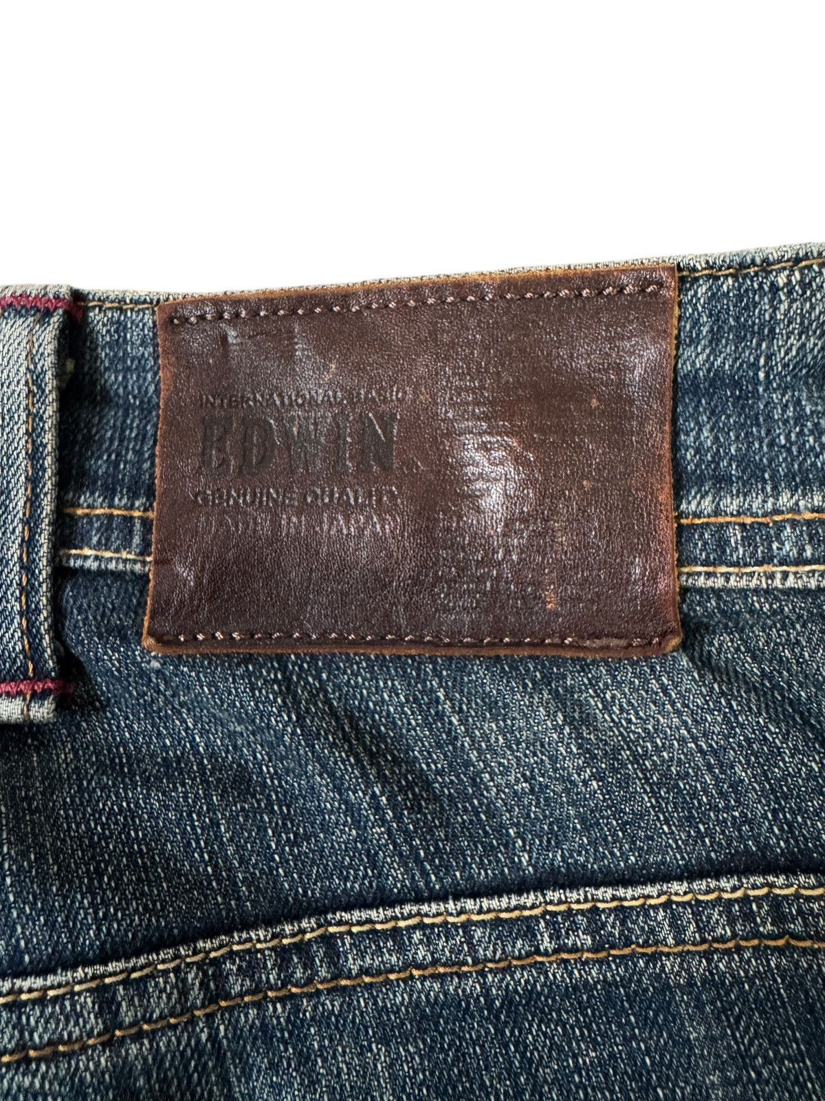 Edwin Vintage Edwin International Distressed Jeans Big Size Denim Size US 41 - 12 Thumbnail