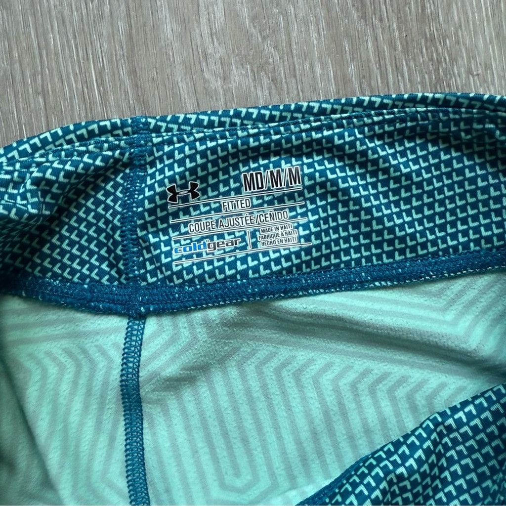 Under Armour Under Armour Green Athletic Leggings for Active Wear Size 30" / US 8 / IT 44 - 3 Thumbnail
