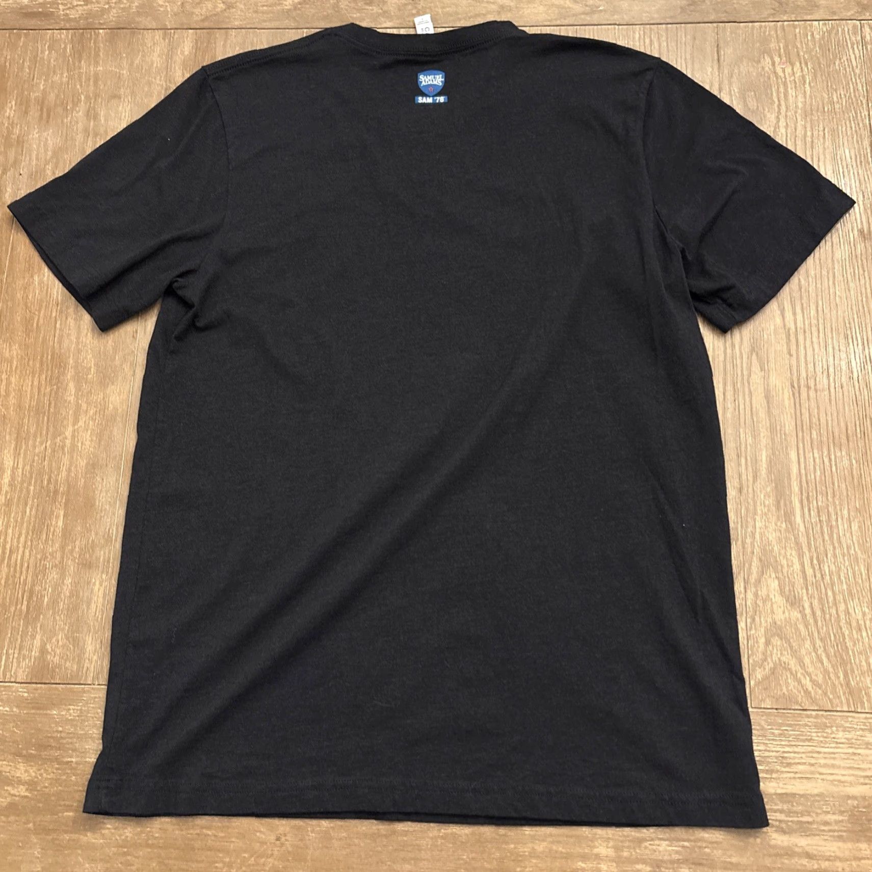 Vintage VINTAGE Samuel Adams T-Shirt 1776 Life Liberty And The Pursuit Of Happiness Dark Gray Size L Mens EUC Size US L / EU 52-54 / 3 - 4 Thumbnail