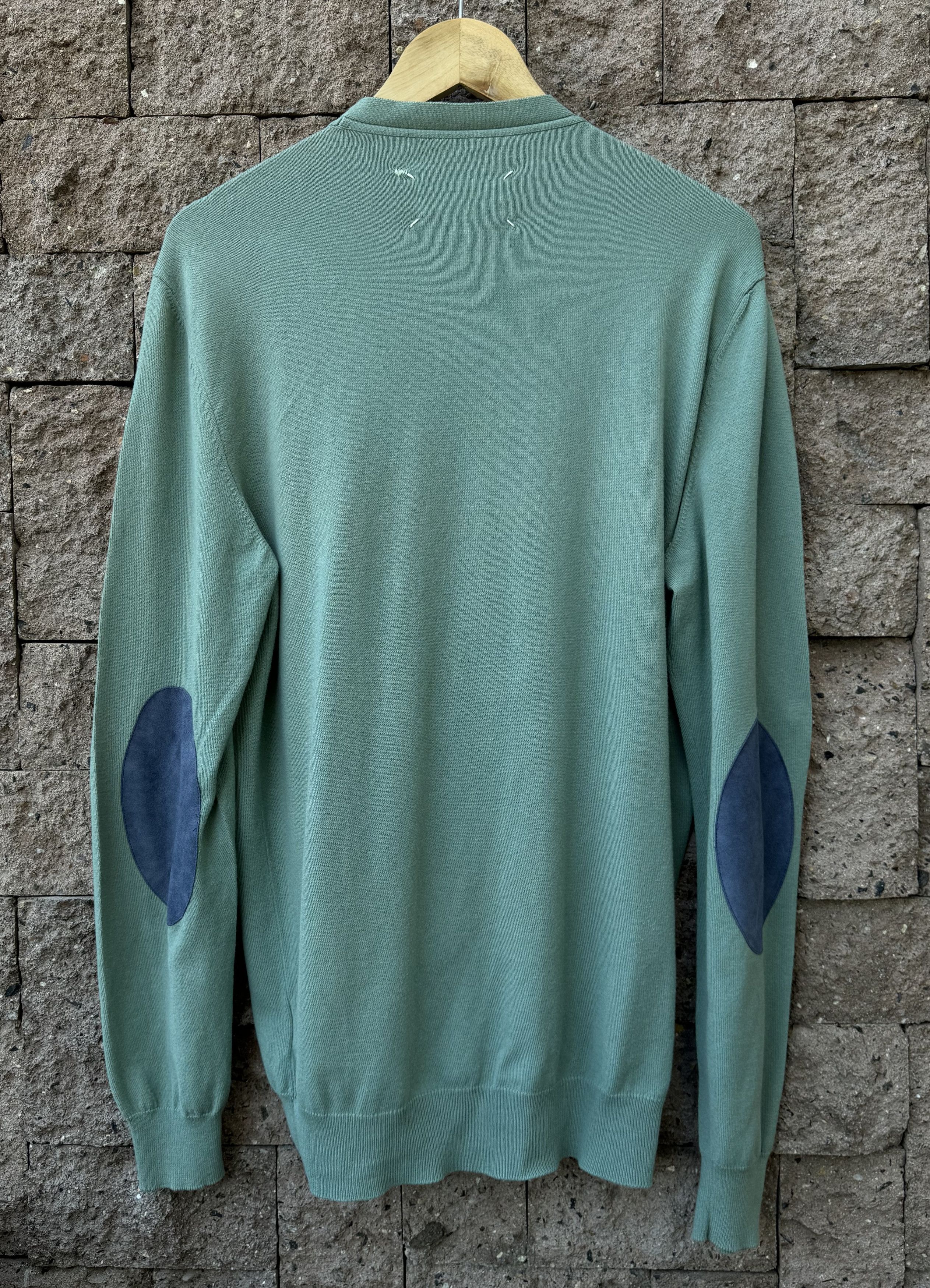 Maison Margiela Maison Margiela Elbow Patch Sweater Size US XL / EU 56 / 4 - 3 Thumbnail