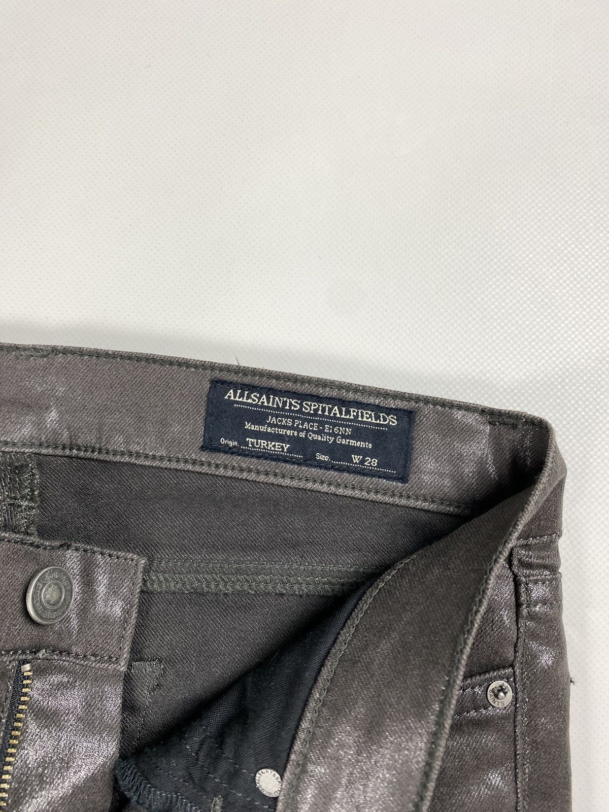 Allsaints Allsaints Petrel Brodie ladies skinny jeans size 28 Size 28" / US 6 / IT 42 - 15 Thumbnail