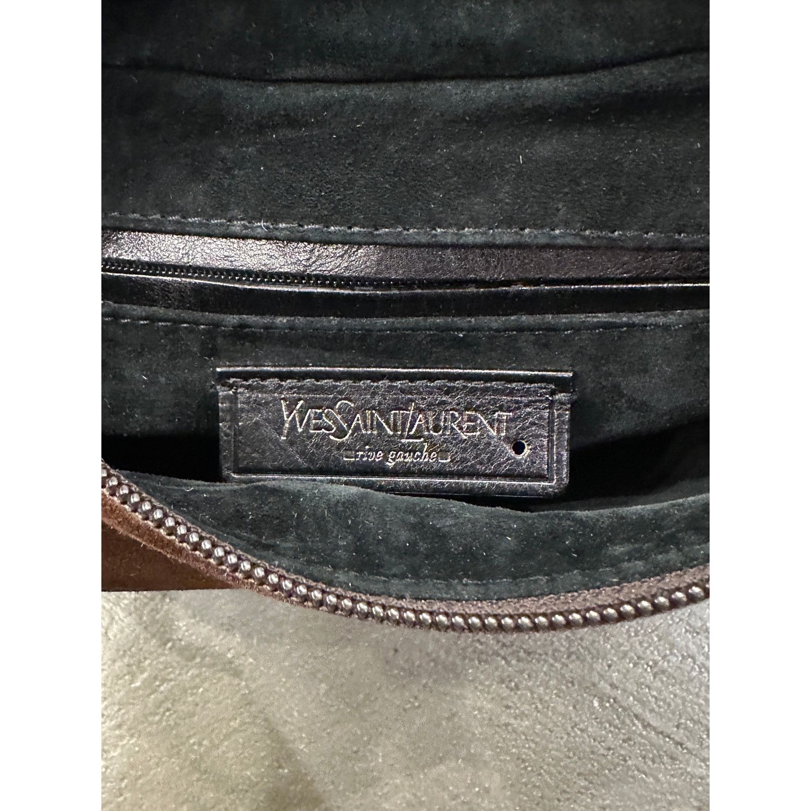 Yves Saint Laurent A/W2002 Yves Saint Laurent Mombasa suede bag Size ONE SIZE - 10 Thumbnail