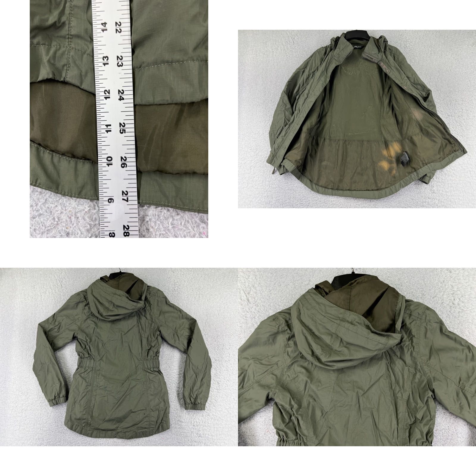 The North Face The North Face Jacket Womens Small Green Resolve Parka II Hoodie Nylon READ Size S / US 4 / IT 40 - 9 Thumbnail