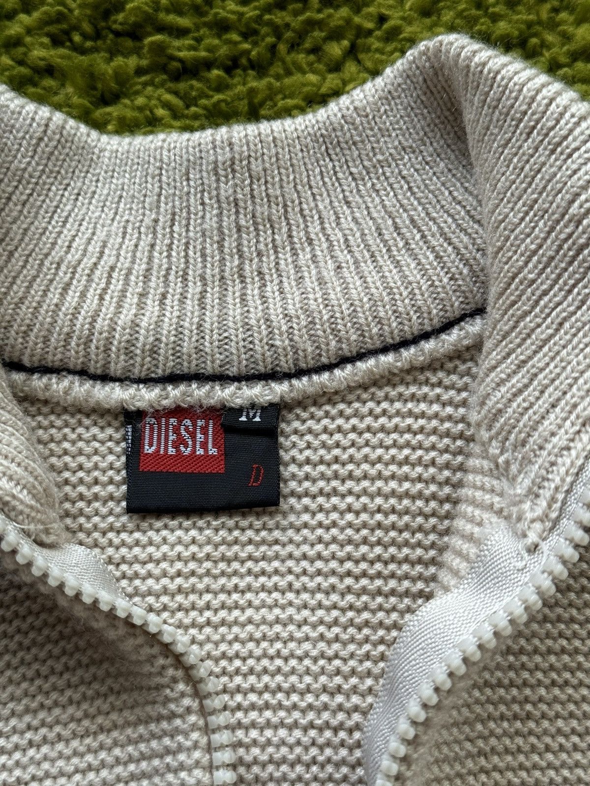 Designer × Diesel × Vintage Diesel 2000s vintage Y2K big logo sweater Size US M / EU 48-50 / 2 - 3 Thumbnail