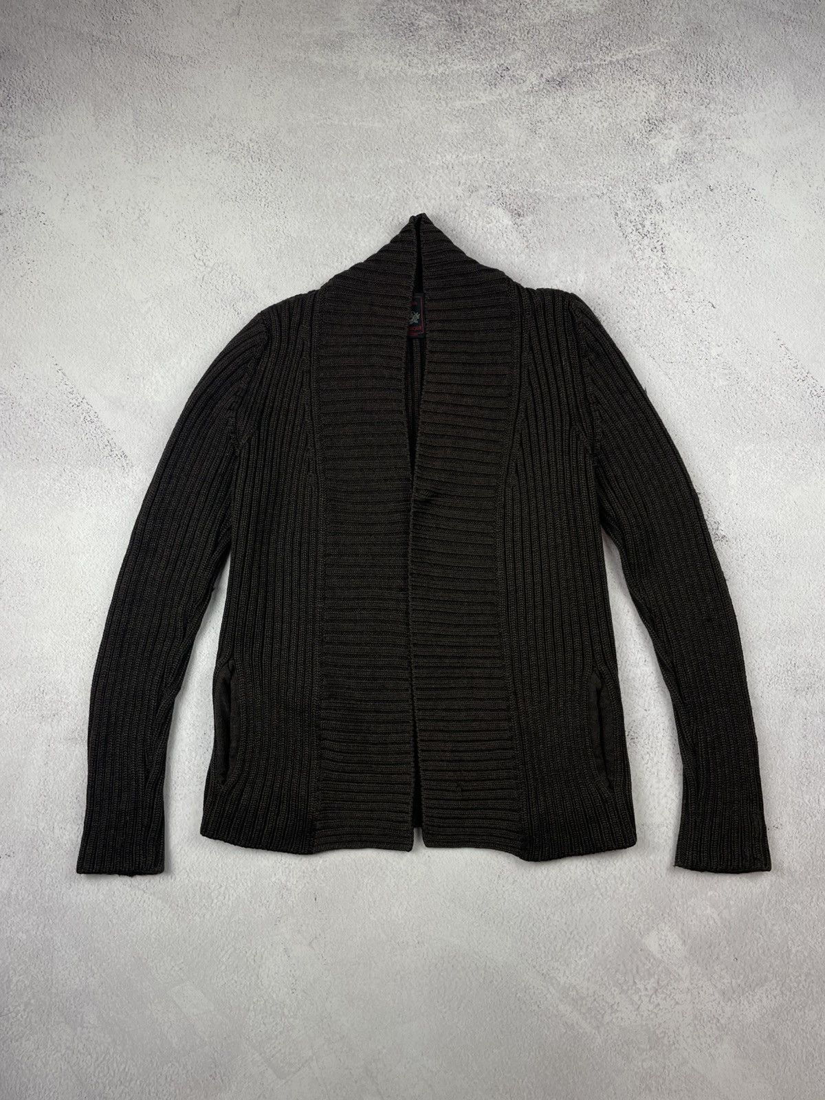 FUZZI × Jean Paul Gaultier × Vintage Vintage Jean Paul Gaultier Fuzzi Knitted Cardigan-Sweater Size M / US 6-8 / IT 42-44 - 7 Thumbnail