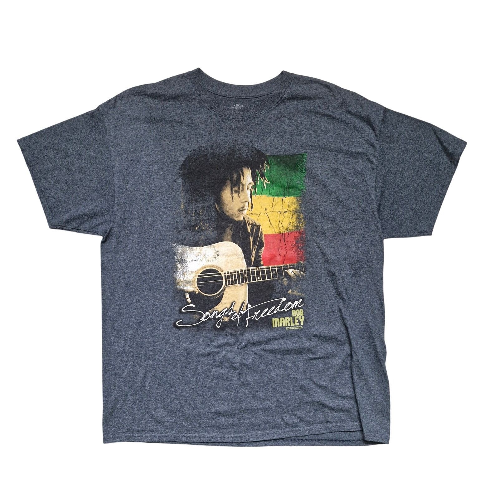 Bob Marley Bob Marley Shirt Adult XL Gray Raggae Island Music Size US XL / EU 56 / 4 - 1 Thumbnail