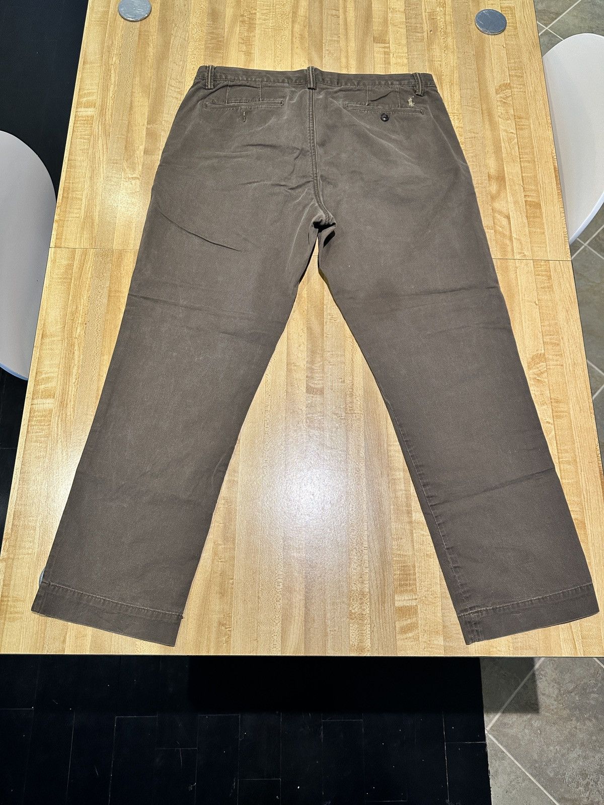 Polo Ralph Lauren Polo Ralph Lauren Dark Green Casual Pants Size 35 Size US 35 - 2 Thumbnail