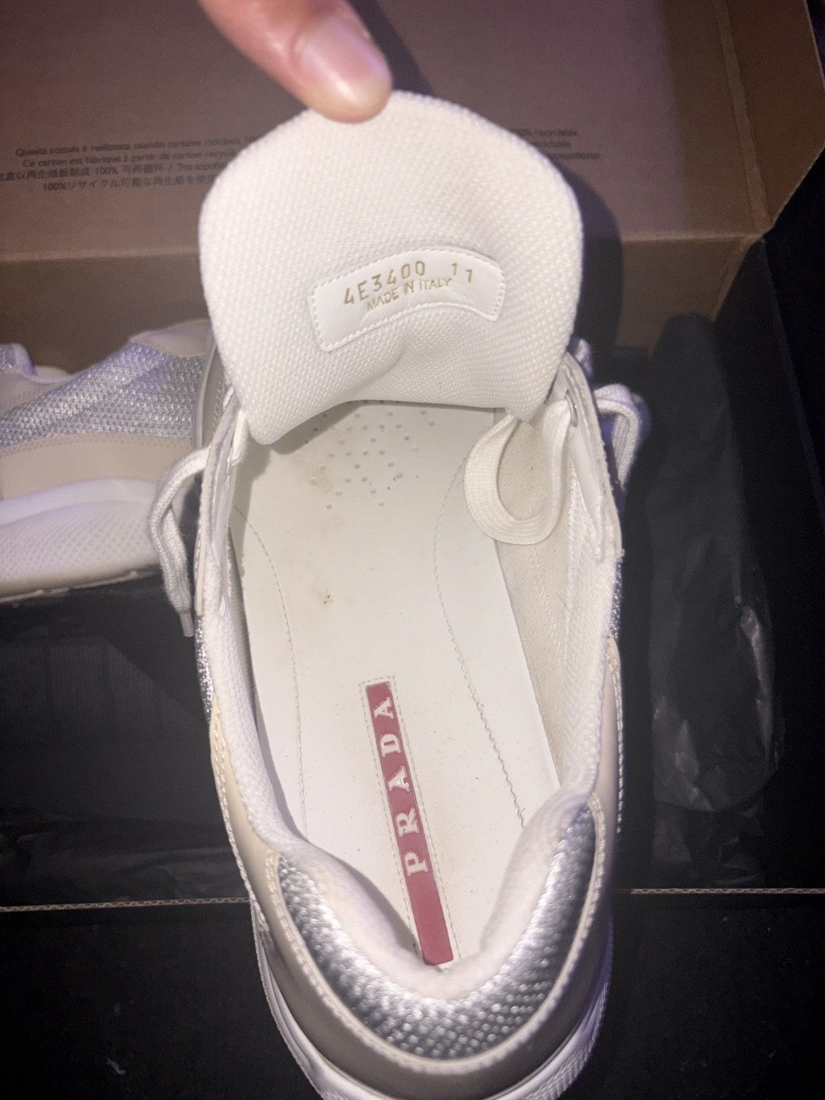 Prada Prada Cups (Rare Color) Size US 12 / EU 45 - 2 Thumbnail