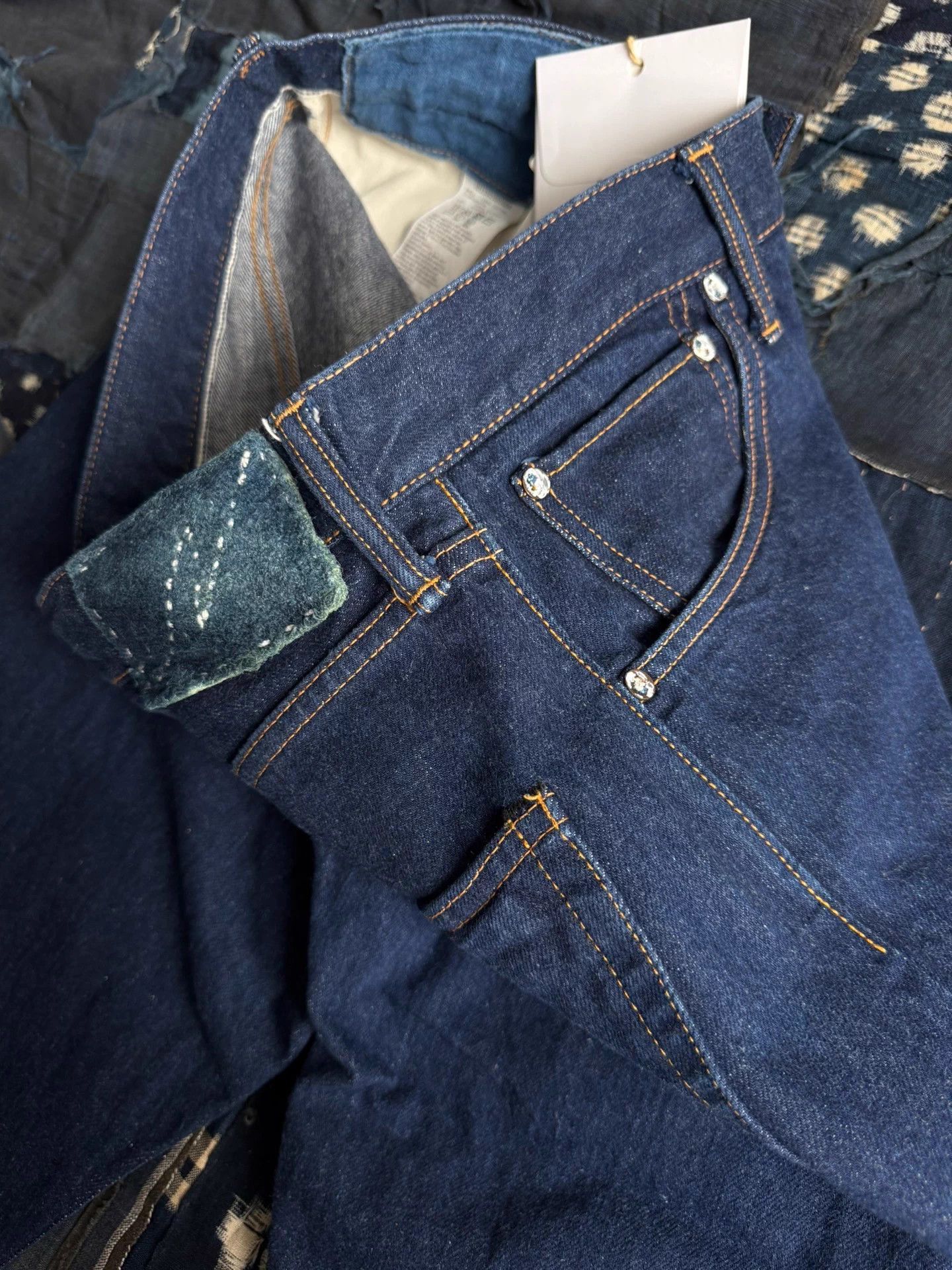 Visvim VISVIM 23AW SOCIAL SCULPTURE 01 ND Orange Jeans W32L30 New Size US 32 / EU 48 - 6 Thumbnail