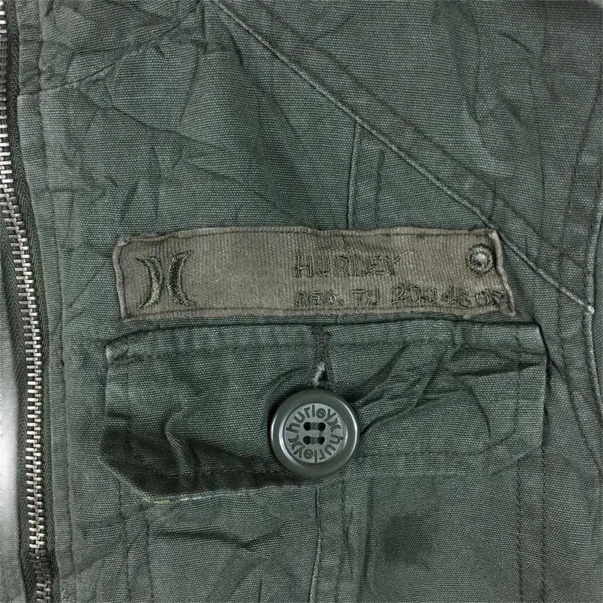 Hurley Vtg HURLEY SKATEBOARD Jacket Parka Trench Hoodie Outdoor Size S / US 4 / IT 40 - 3 Thumbnail