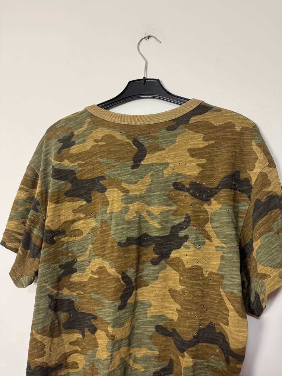 Amiri FW17 Amiri camo shotgun oversized tee Size US S / EU 44-46 / 1 - 12 Thumbnail