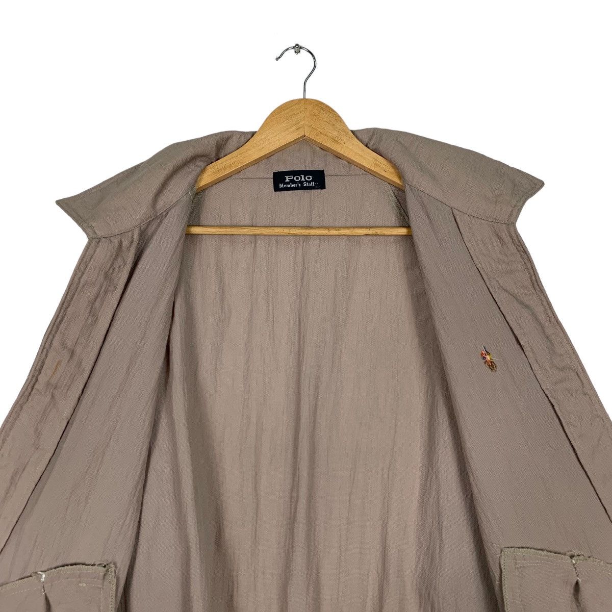 Japanese Brand POLO Members Club Casual Jacket #1120-C51 Size US L / EU 52-54 / 3 - 12 Thumbnail