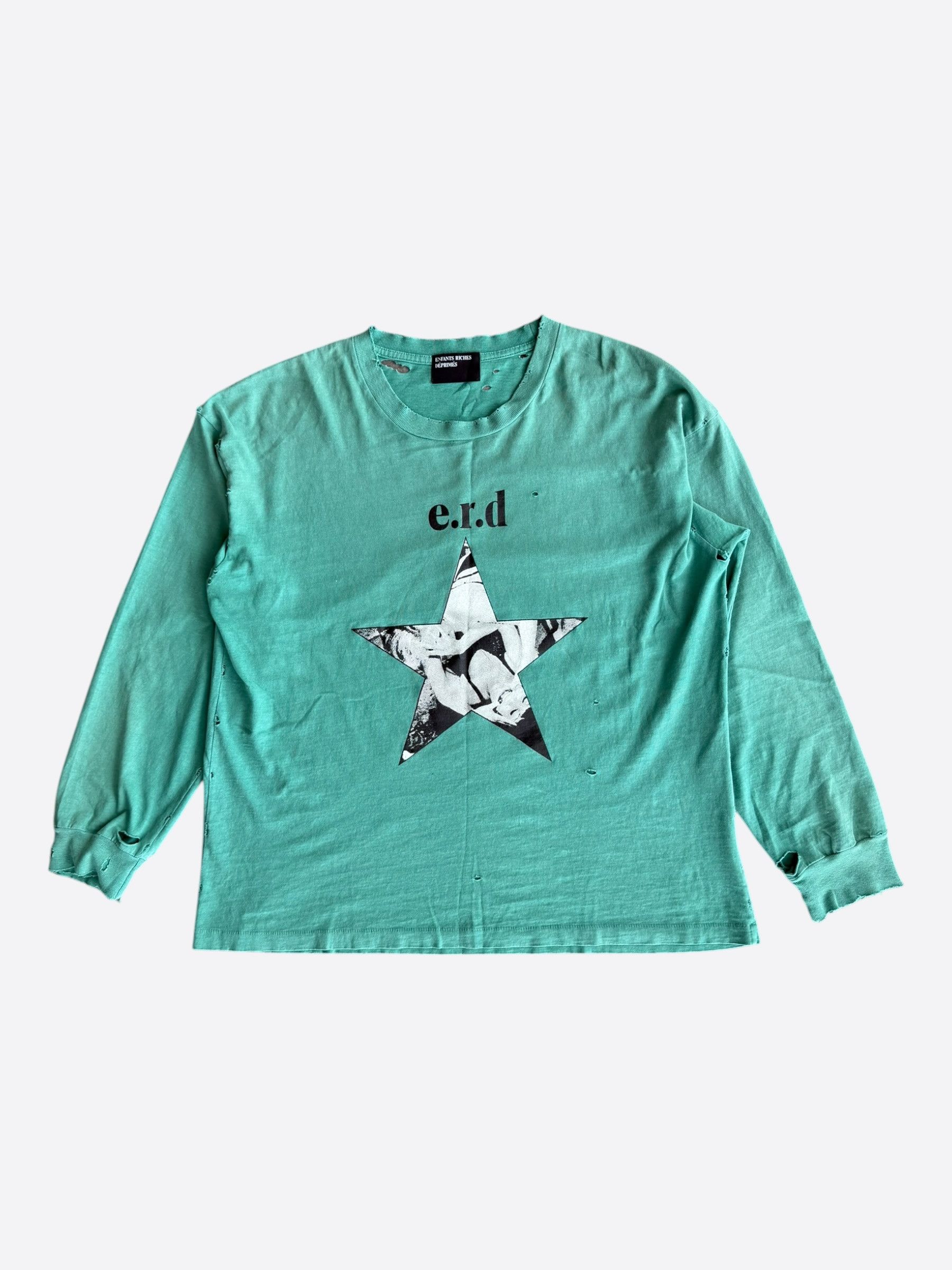 Teal Pleasures Denied Longsleeve T-Shirt
