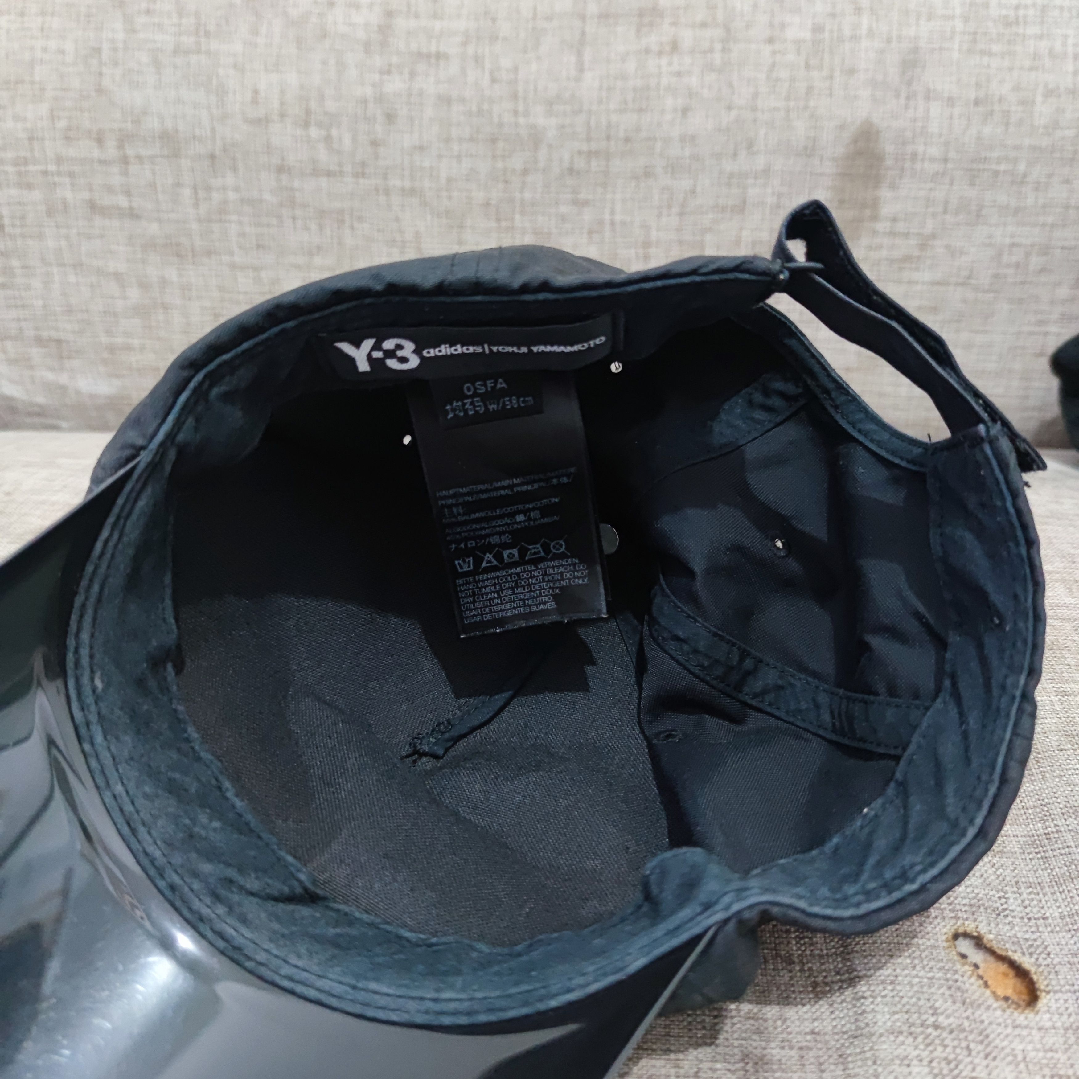 Adidas × Y-3 Y3 Cap transparent Visor Size ONE SIZE - 4 Thumbnail