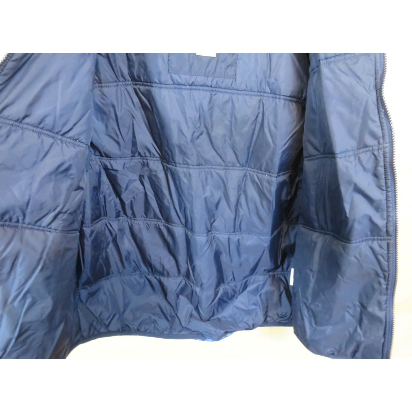 Nike VINTAGE Nike Blue shine Rare Swoosh puffer Men L Large Warm Sportswear Vest Size US L / EU 52-54 / 3 - 8 Thumbnail