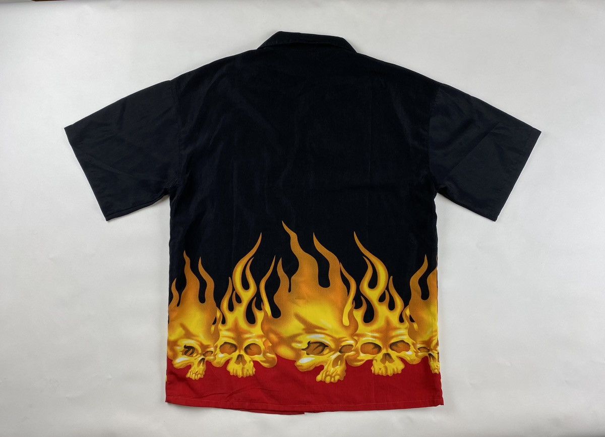 Frame Flame Hawaiian Shirt Vacation Party Size US M / EU 48-50 / 2 - 2 Thumbnail