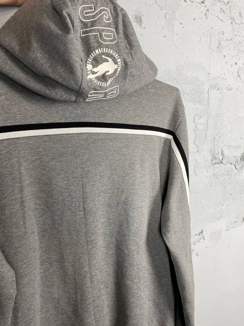 Dirk Bikkembergs Dirk Bikkemberg Zip Up Football Hoodie Size US L / EU 52-54 / 3 - 12 Thumbnail