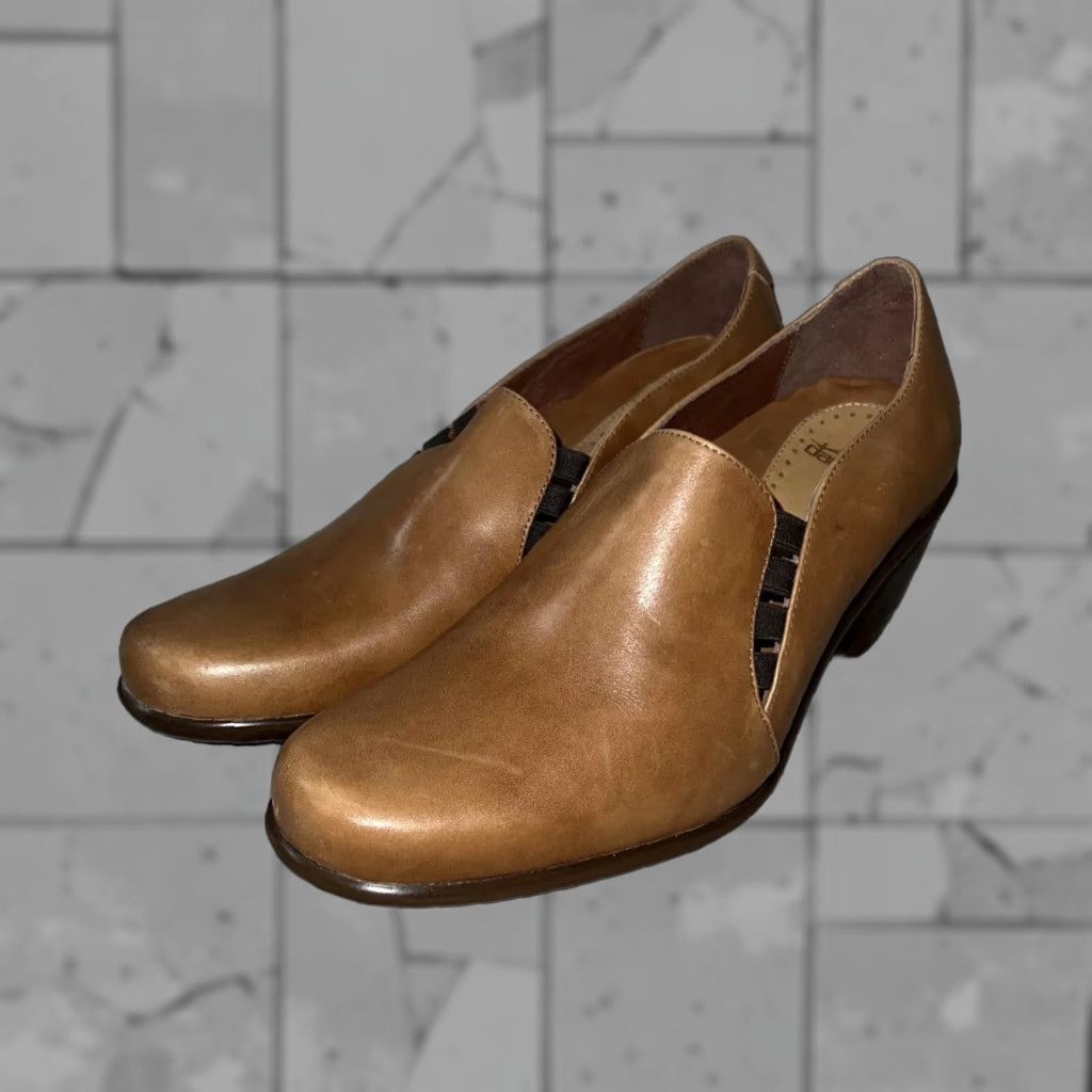 Dansko Dansko Leather Slip On Heels Womens Size 39 Brown Slip On 8.5 Women Shoes Brown Leather Dansko Heel Womens 39 Size US 8.5 / IT 38.5 - 1 Thumbnail