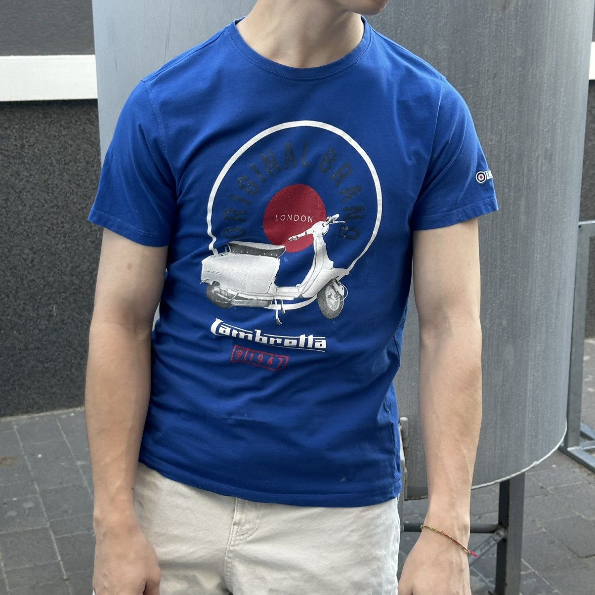 Lambretta × Vintage Vintage Lambretta T-shirts Big Logo Moto Y2K London 00s Size US L / EU 52-54 / 3 - 3 Thumbnail