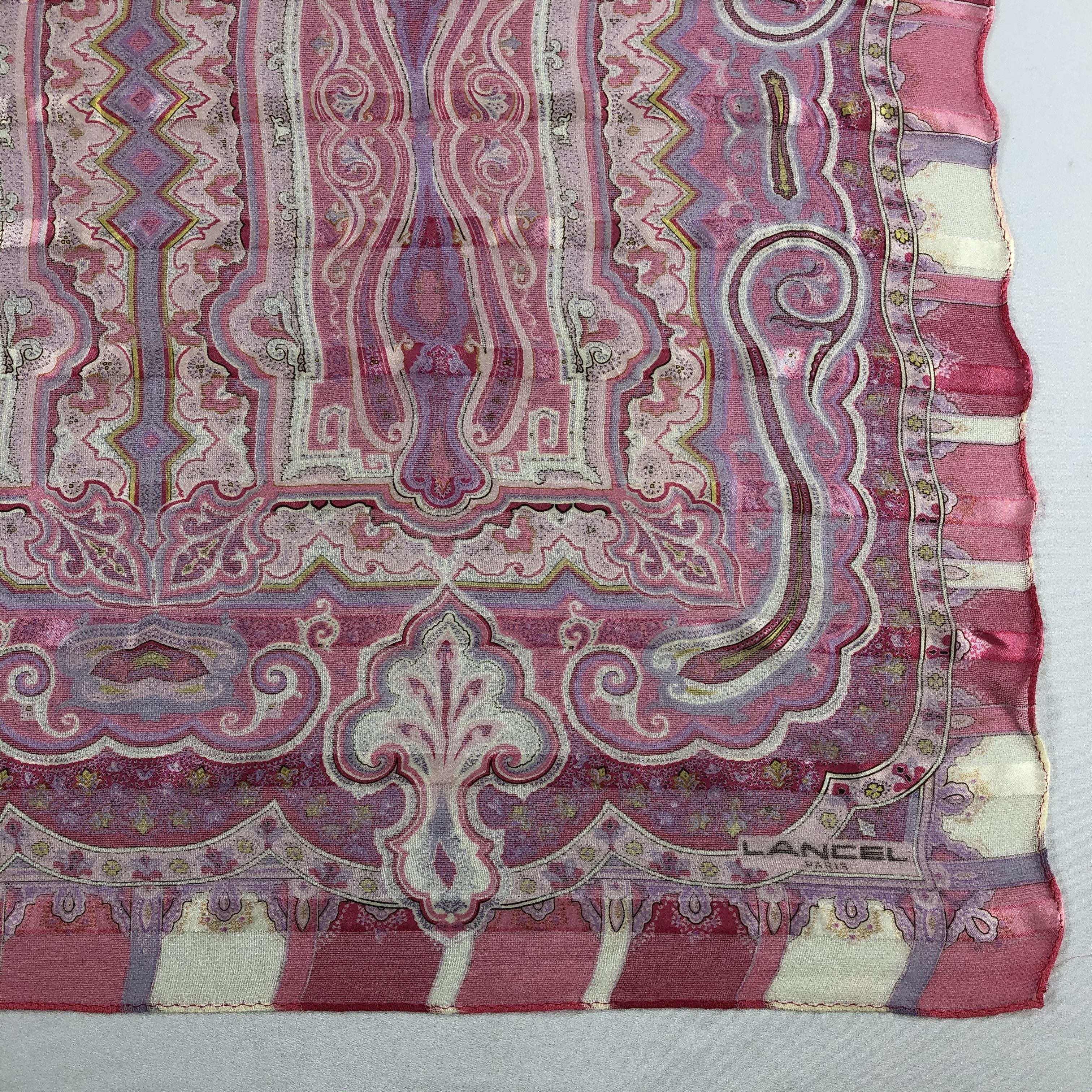 Lancel Vintage Lancel Silk Scarf Size ONE SIZE - 4 Thumbnail