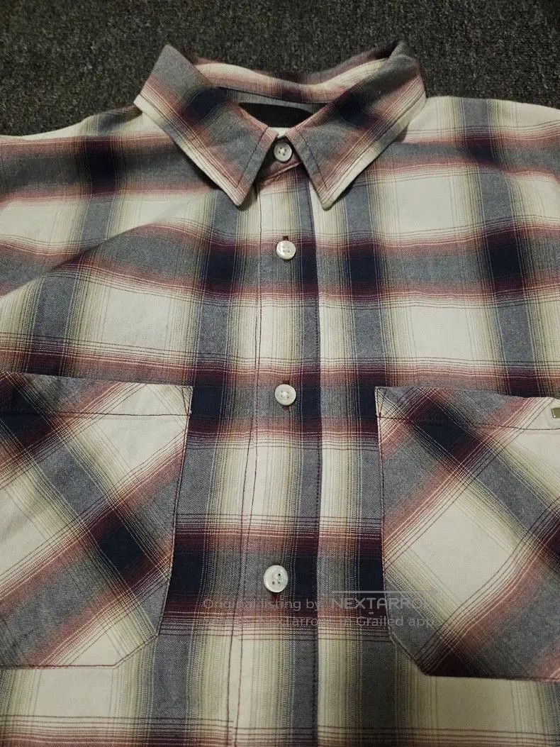 Amiri Amiri Plaid Shirt with Fringe Hem. Size US M / EU 48-50 / 2 - 2 Thumbnail